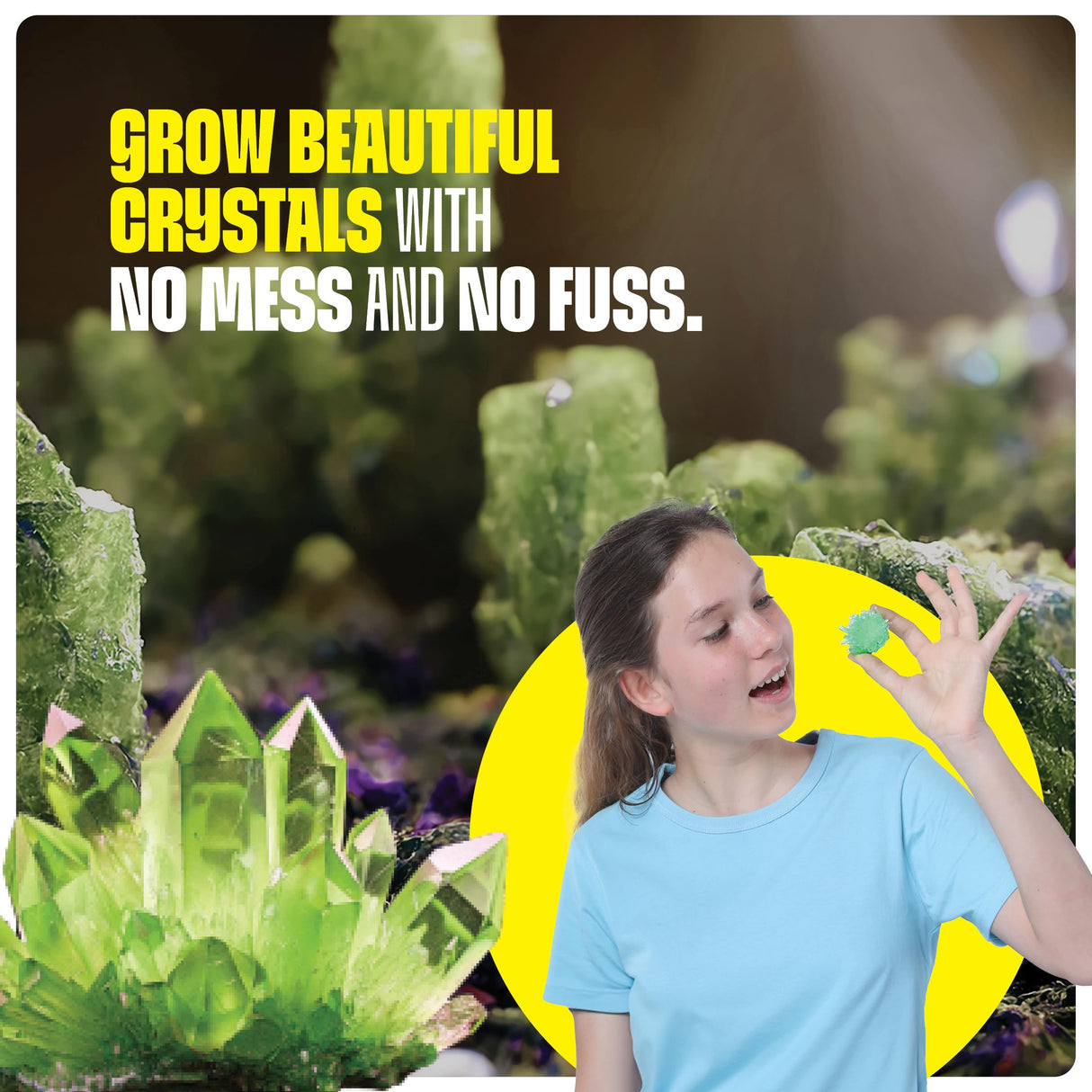 Dan&Darci Earth Science Kit for Kids - Kits for Kids Age 8-12, 8 9 10 Year Old Boy Birthday Gift - Gifts Boys & Girls - Volcano Experiments - STEM Toys Ages 8-10 Dan&Darci