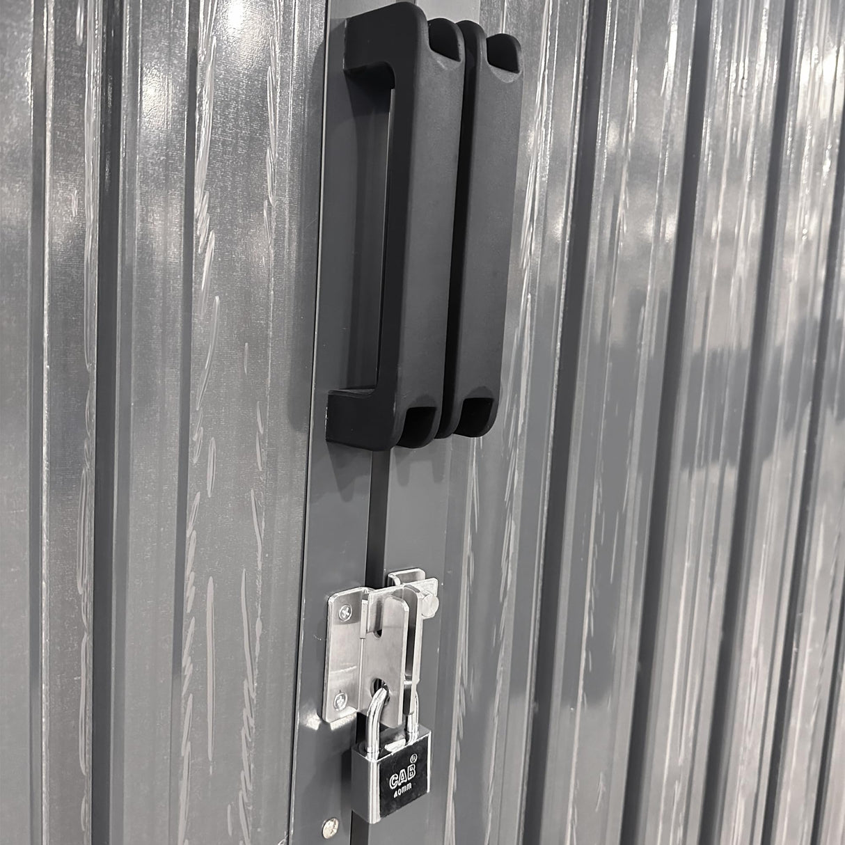 Outdoor Storage Shed 20x10 FT, Large Metal Garden Shed Backyard Utility Carport with 2 Doors and 4 Vents for Car,Truck, Garbage Can,Tool,Lawnmower BOVONO