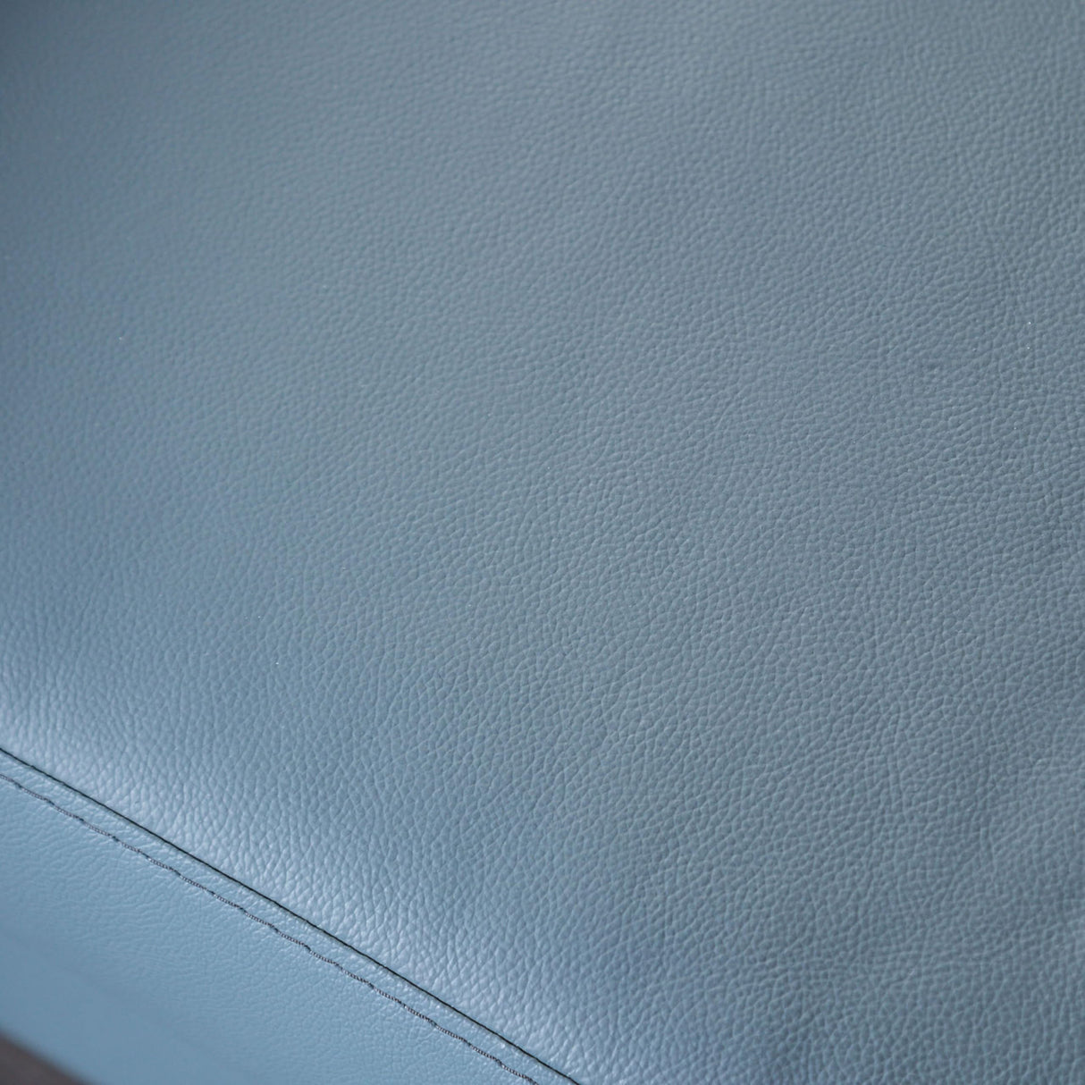 Furniture of America Ronan Modern Leather Sectional Sofa with Chaise and Pillows, L Shaped Couch for Living Room, Bedroom, FSC Certified, Right-Facing, Blue Furniture of America