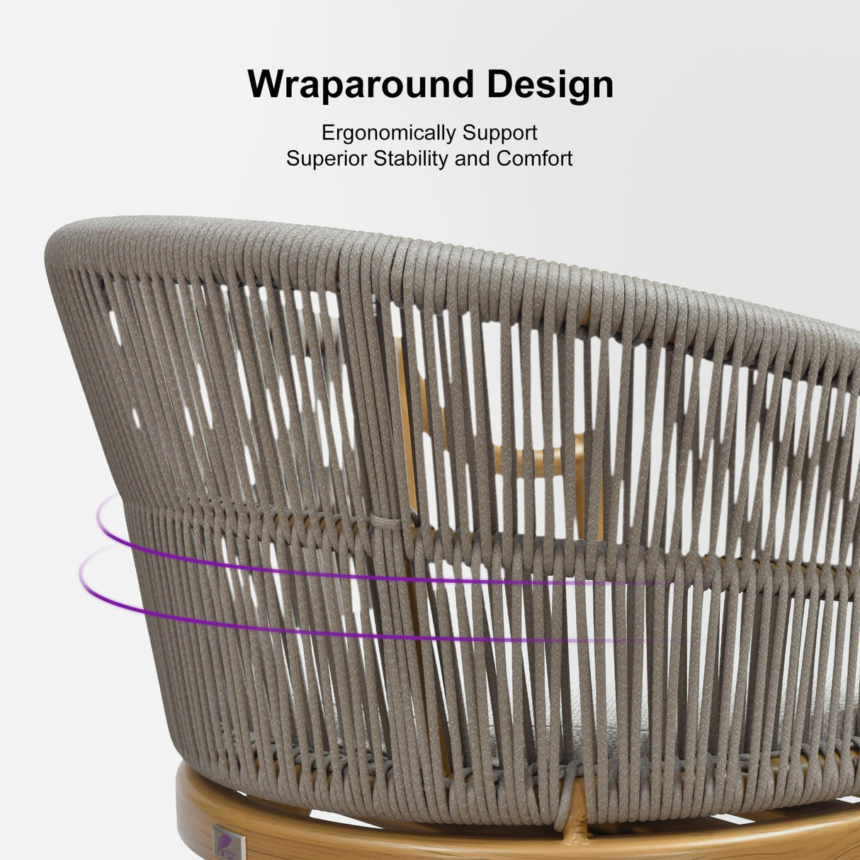 PURPLE LEAF 11 Pieces Outdoor Dining Set All Weather Wicker Patio Dining Set with Rectangular Aluminum Table and Modern Armrest Dining Chairs for Garden Deck Backyard Kitchen, Teak PURPLE LEAF