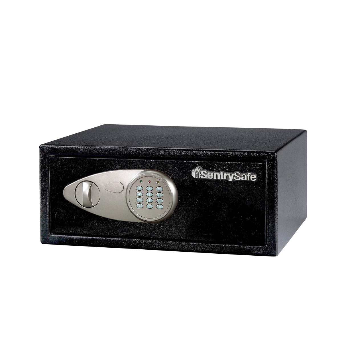 SentrySafe Shelf Safe with Digital Keypad Lock, Steel Safe with Interior Lining and Bolt Down Kit for Money, Jewelry, or Gun Storage, 0.78 Cubic Feet, 7.1 x 16.9 x 13.8 Inches, X075 SentrySafe