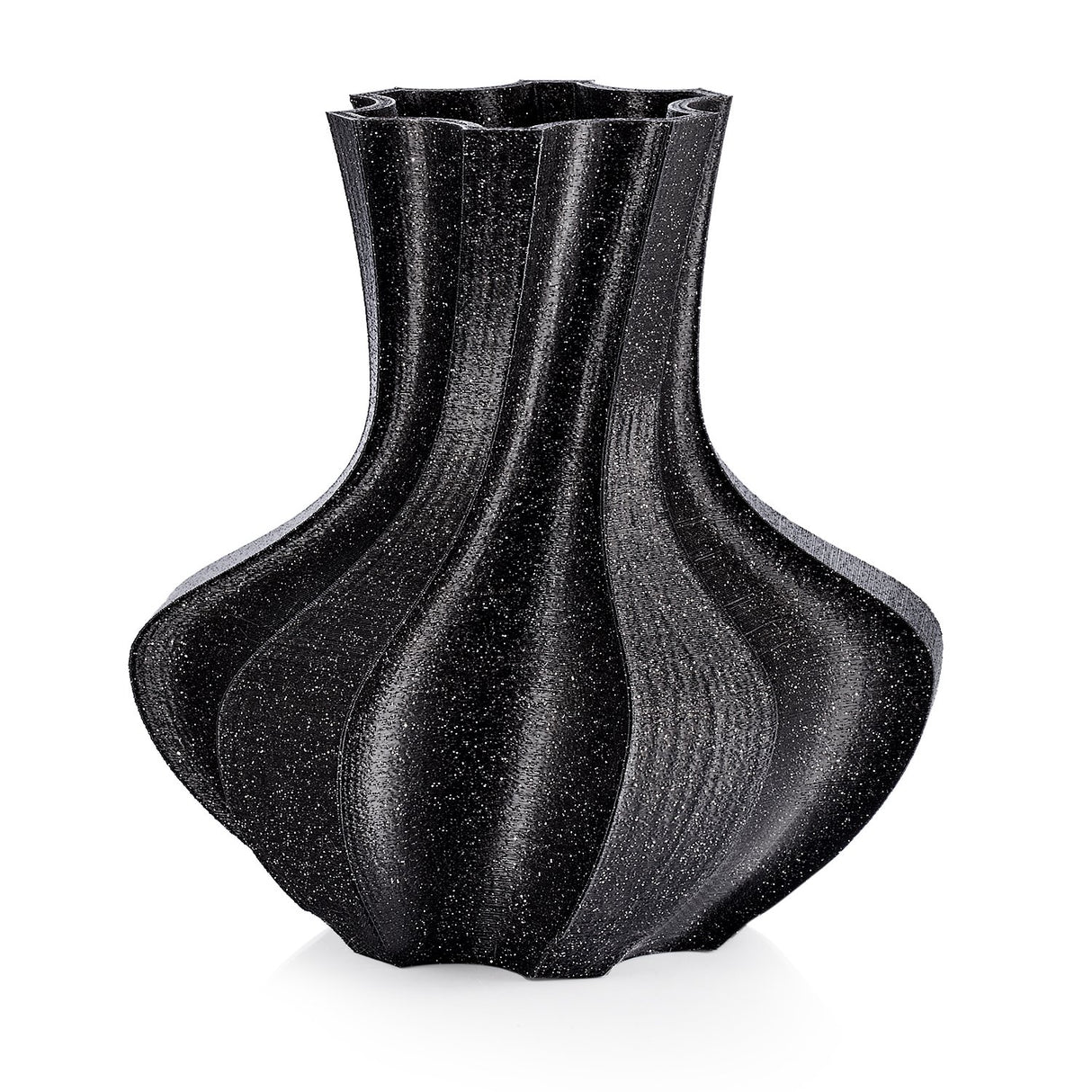 Zi-Rui Marble Color 3D Printer PLA Filament,Sparkly Black,1.75mm,Dimensional Accuracy+/- 0.03 mm, 2.2LBS. Zi-Rui