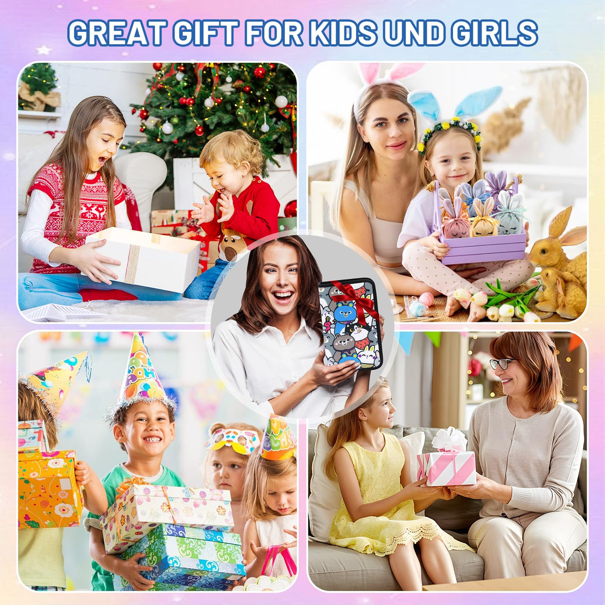 Daerthotk 53 PCS Drawing Kit Sketching Pencil Set, Sketch Pencils Art Supplies with Graphite, Charcoal, Blending Tools, Drawing Pencils for Artists Adults Beginner Family Friends Daerthotk