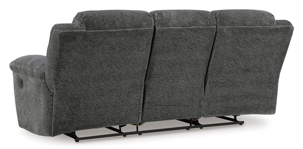Signature Design by Ashley Frohn Contemporary Manual Reclining Sofa, Gray Signature Design by Ashley