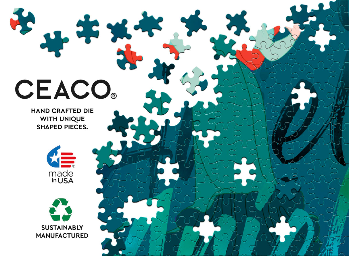 Ceaco - Disney Princess - Ariel - Jigsaw Puzzle - Finished Size is 19.5 x 14.25 Ceaco