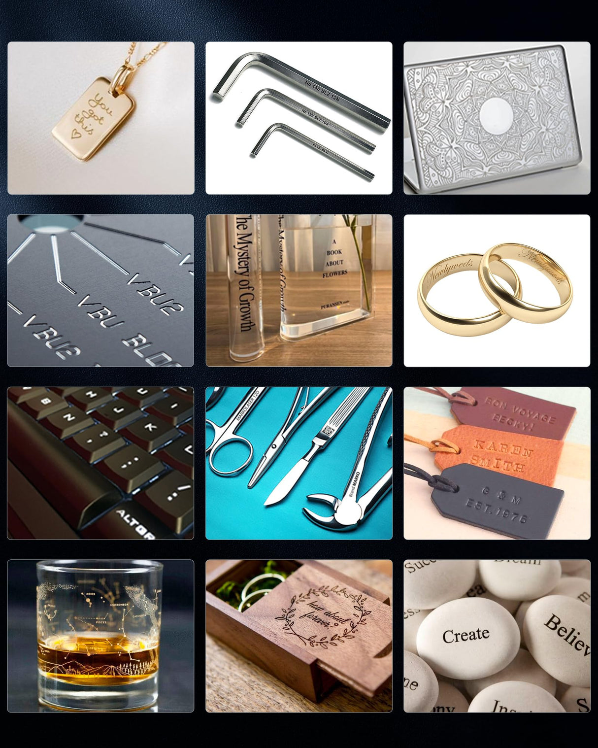 OMTech 30W MOPA Fiber Laser Engraver with LightBurn, 5.9"x5.9" Laser Marking Machine for Metal Color Marking, Metal Etching Machine with JPT Source EZCad Galvo Lens 100,000 Hour Lifespan OMTech