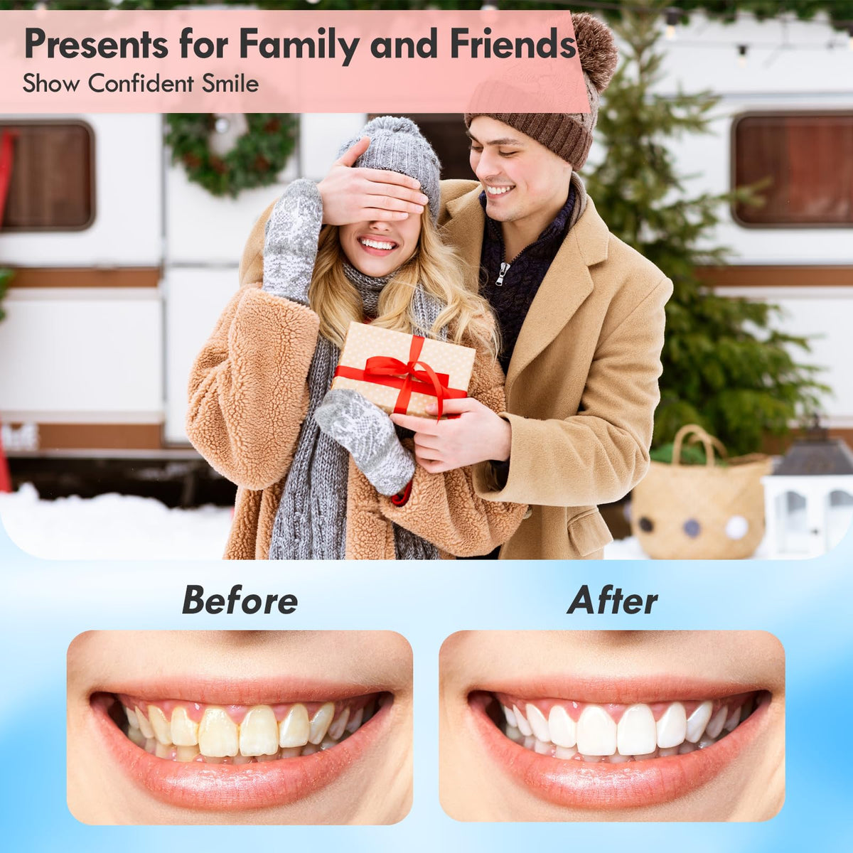 Pelzzle Rechargeable Tooth Polisher Kit for Daily Cleaning, Whitening and Polishing, Electric Dental Teeth Polisher with LED Light, 5 Brush Heads, 5 Speed Modes, Waterproof Pelzzle