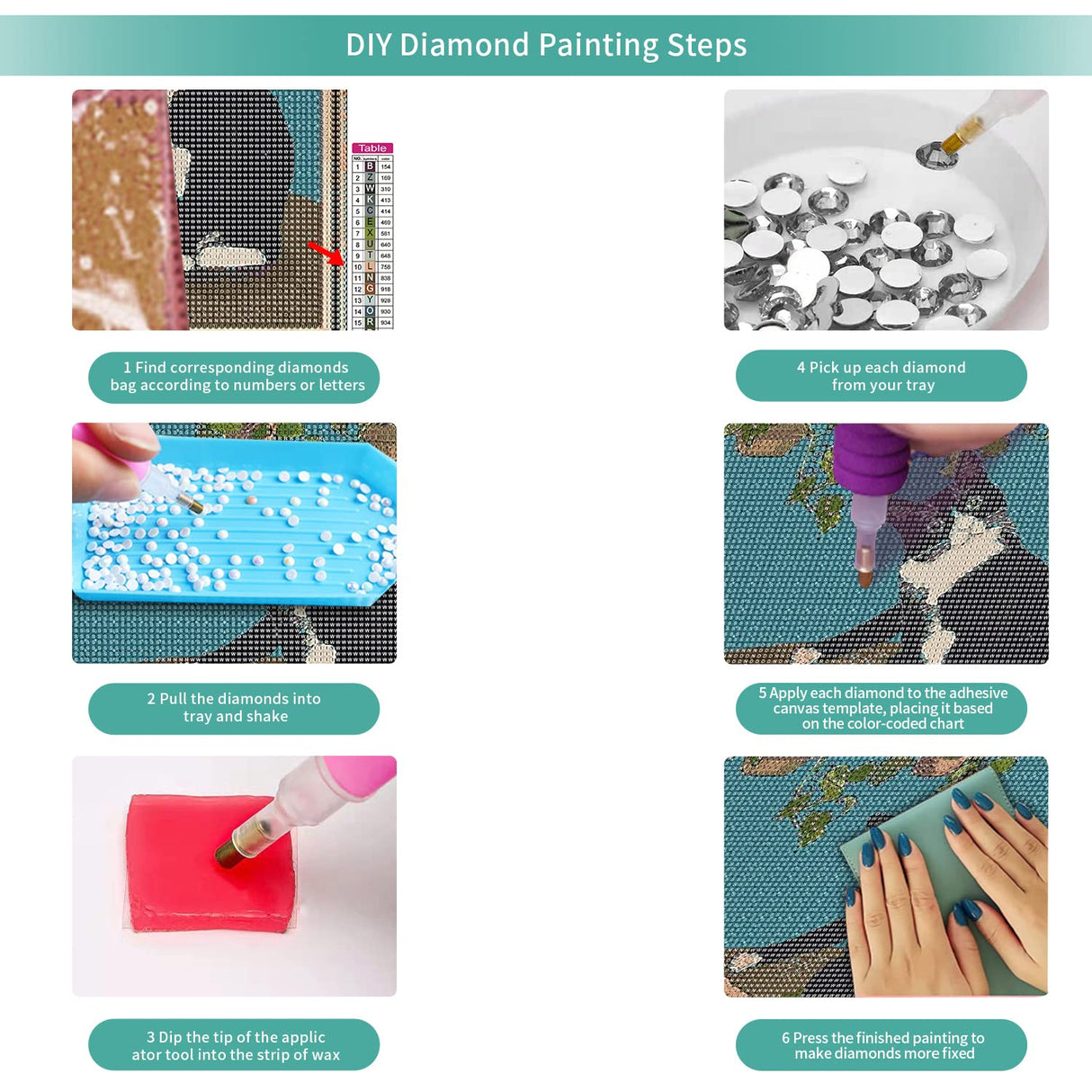 FORLAND Cat Diamond Painting Kits for Adults Beginners - 5D DIY Full Drill Diamond Kits Painting Crafts for Home Wall Decor, Diamond Art Kits,12x16inch (cat 3) FORLAND