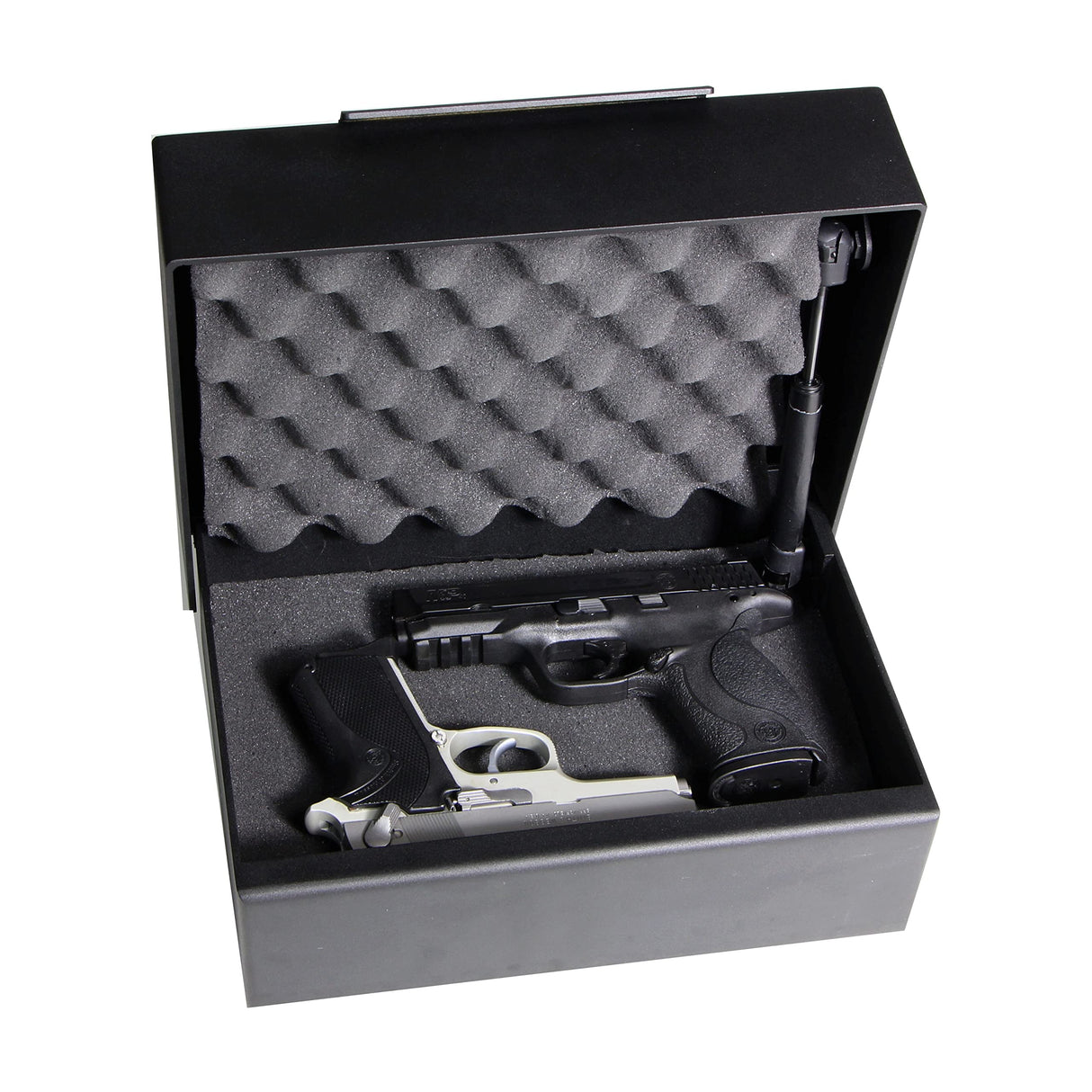 V-Line Ind. Brute XD Tactical Flat Black with Quick Access Simplex Lock with HD Lock Cover to Prevent Punch Through, Tactical Black V-Line