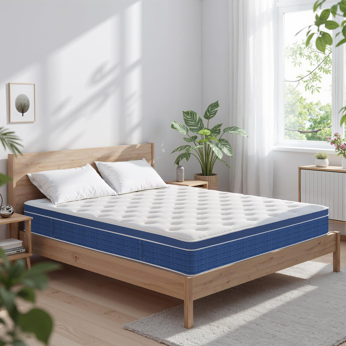 Twin Mattress 12 Inch, Twin Memory Foam Mattresses, Hybrid Matress, Pocket Coil Innerspring, Breathable Fabric, Strong Edge Support - Medium Firm for Pressure Relief and Motion Isolation inight