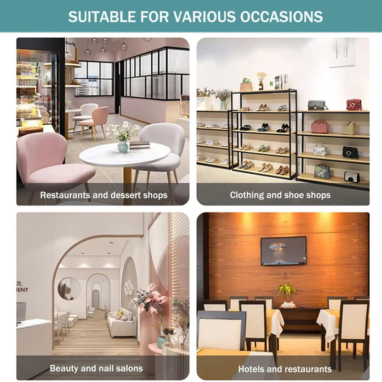 Modern Reception Desk,Retail Checkout Counter Desk Receptionist Table,Front Office Desk,Curved Portable Check Out Stand for Craft Shows,Display Rack,for Small Spaces,Bar,Store,Hotel,Lobby(Black) Leaceuv