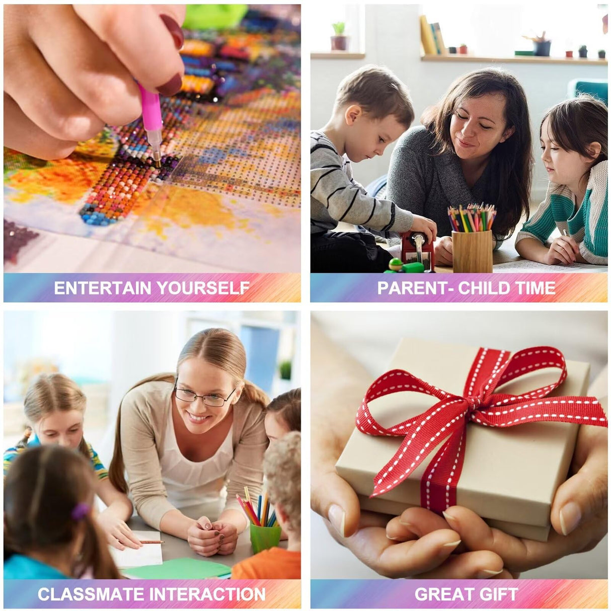 TMOLZ Fishing Elderly Diamond Painting - 5D Full Diamond Fishing Landscape Diamond Art Kit - Wall Rhinestone DIY Art Painting Home Decoration Gift 8X12 Inch TMOLZ