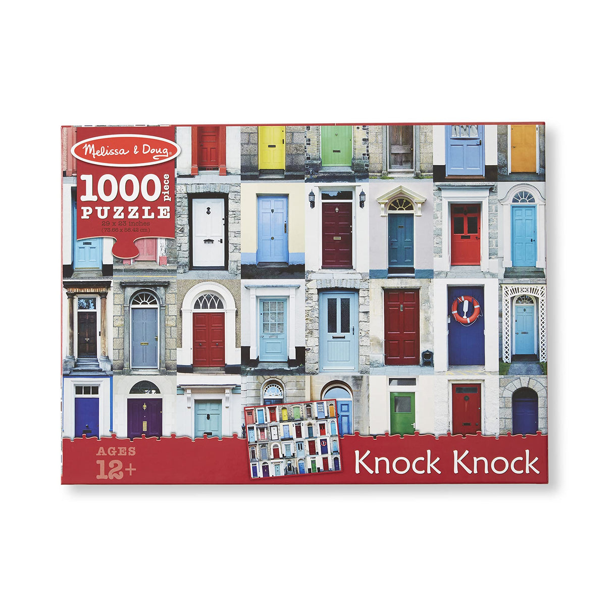 Melissa & Doug 1,000-Piece Knock Knock Doorways Jigsaw Puzzle (29 x 23 inches) Melissa & Doug