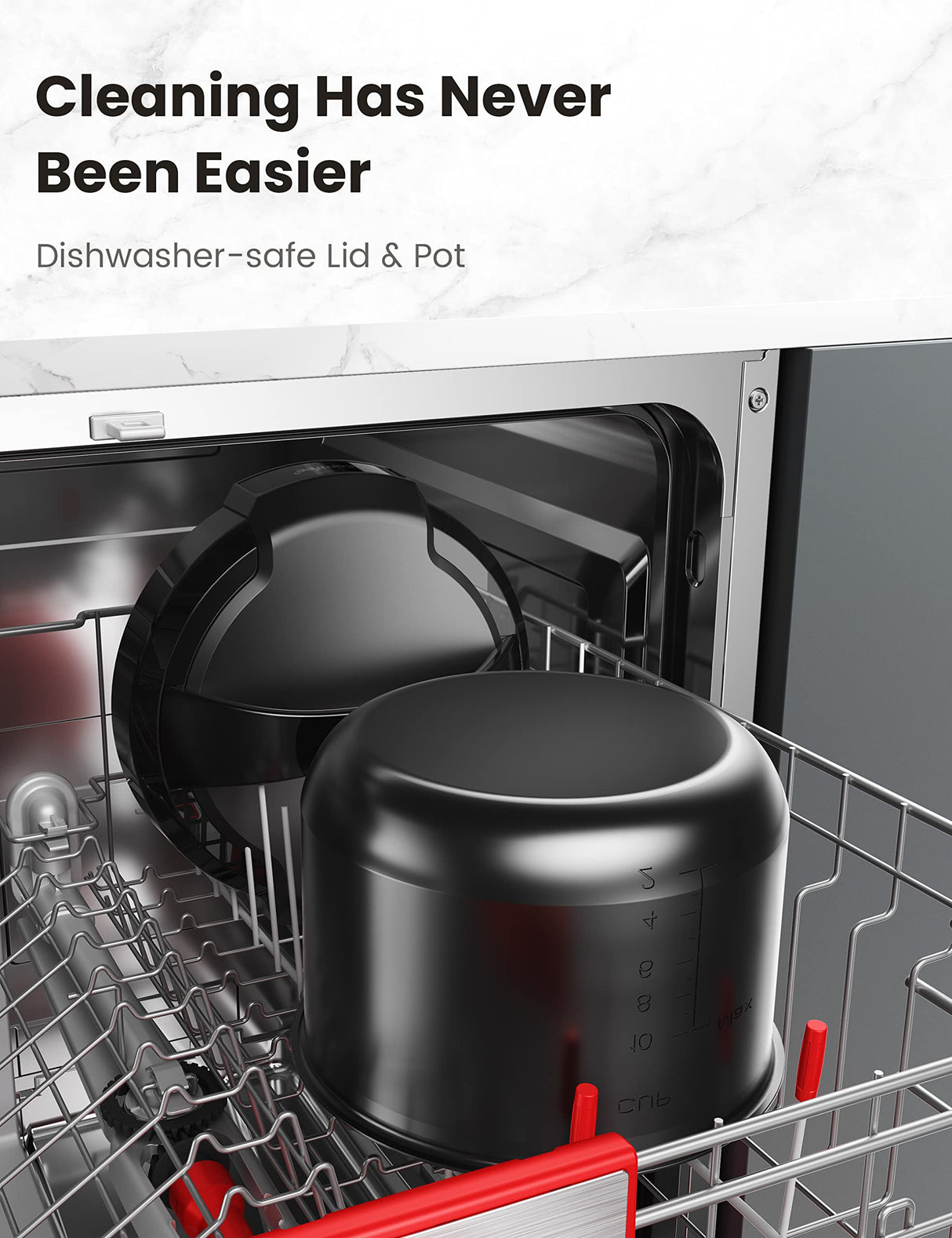 COMFEE’ 9-in-1 Electric Pressure Cooker 13 Presets Instant Multi Cooker Olla de Presion Slow Cooker Rice Cooker Steamer Sauté Yogurt Maker Non-Stick Pot 6 Quart Black, Aluminum COMFEE'