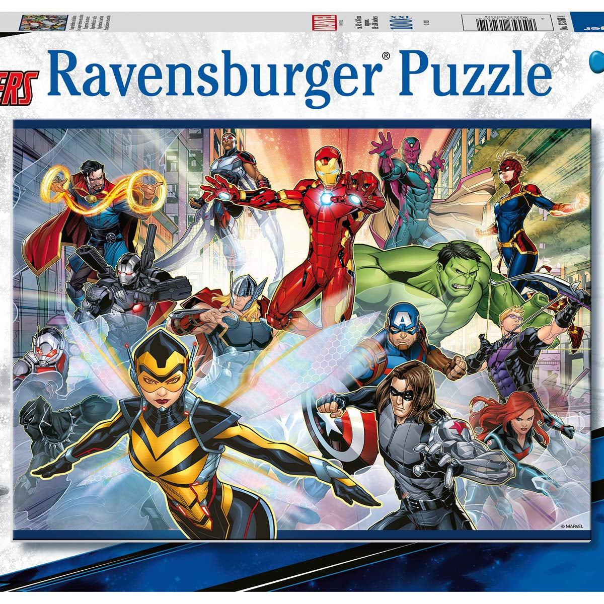 Ravensburger Marvel Avengers 100 Piece Jigsaw Puzzle for Kids Age 6 Ye ...