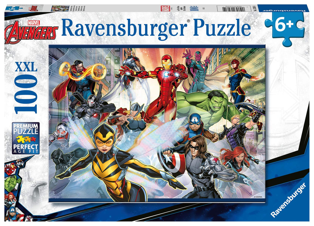 Ravensburger Marvel Avengers 100 Piece Jigsaw Puzzle for Kids Age 6 Years Up Ravensburger