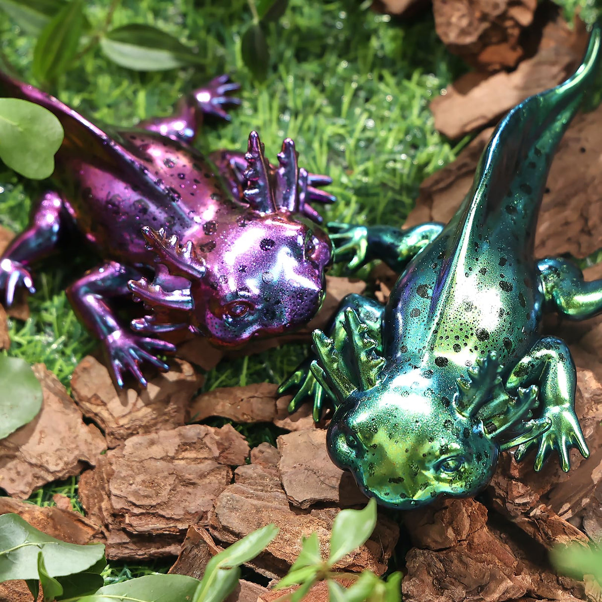 Let's Resin Large Axolotl Resin Molds Silicone, 3D Detailed Animal Silicone Molds, Flexible Effortless Demoldable Epoxy Resin Molds, Thickened Deep Epoxy Molds for Art Crafts, Gift, and Home Decor LET'S RESIN