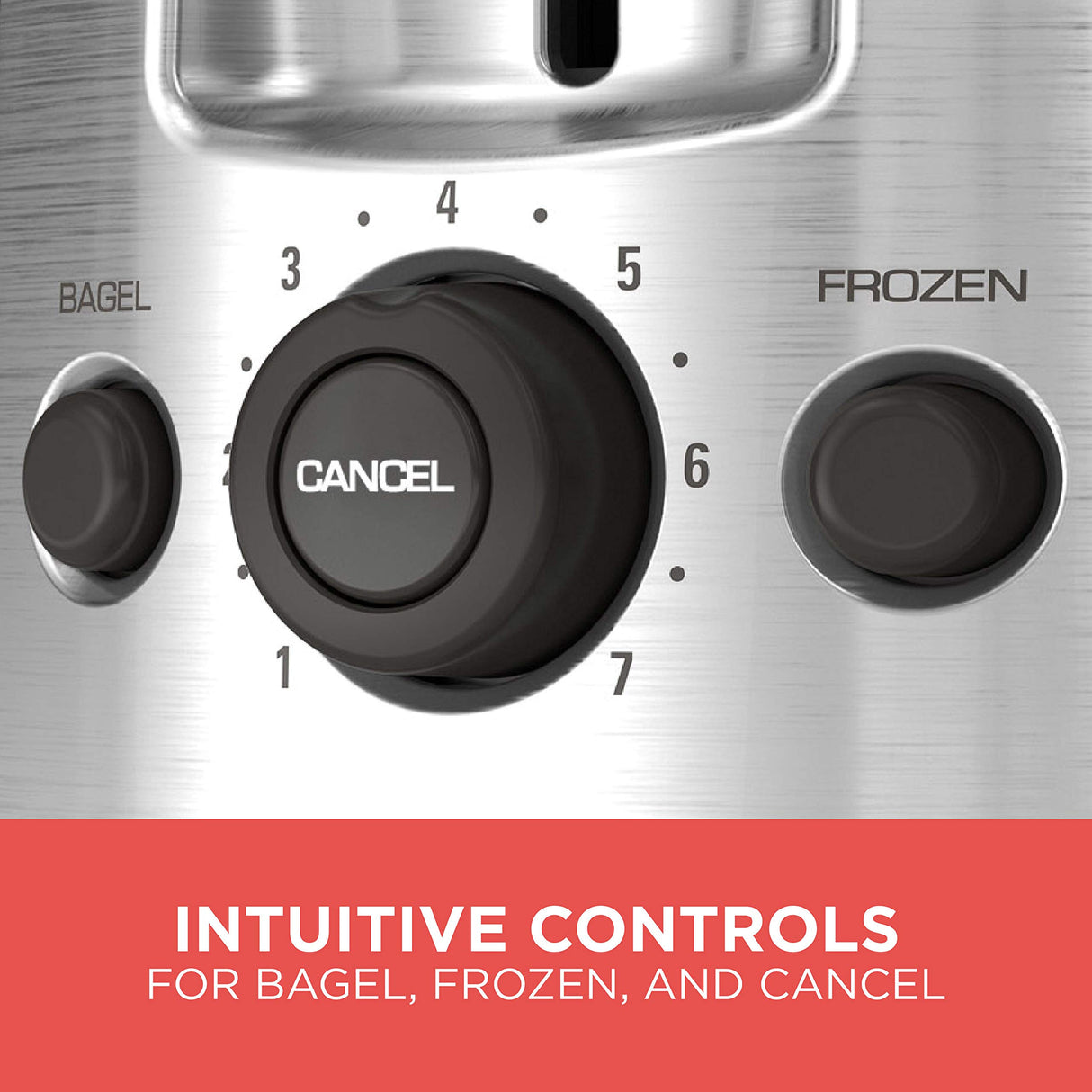 BLACK+DECKER 2-Slice Toaster, TR1278BD, Extra Wide Slots, 7 Shade Settings, 850 Watts, Frozen and Bagel Buttons BLACK+DECKER