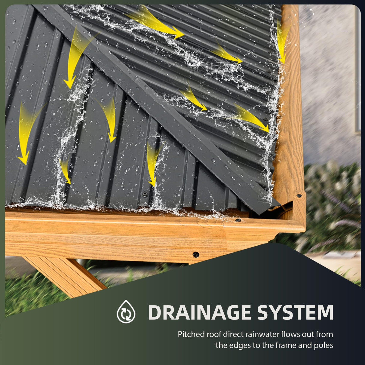 ZEPYARD 12x16 FT Hardtop Gazebo, Metal Outdoor Gazebo with Wood-Grain Coating, Netting and Curtains, Double Galvanized Steel Roof, Patio Hard Top Gazebo for Backyard, Deck, Poolside (Grey) ZEPYARD