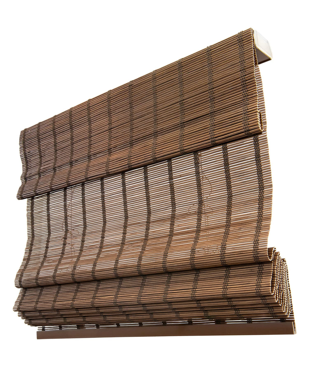 Chicology Cordless Bamboo Roman Blinds - 36" x 64" in Bear для Stylish Window Treatment CHICOLOGY