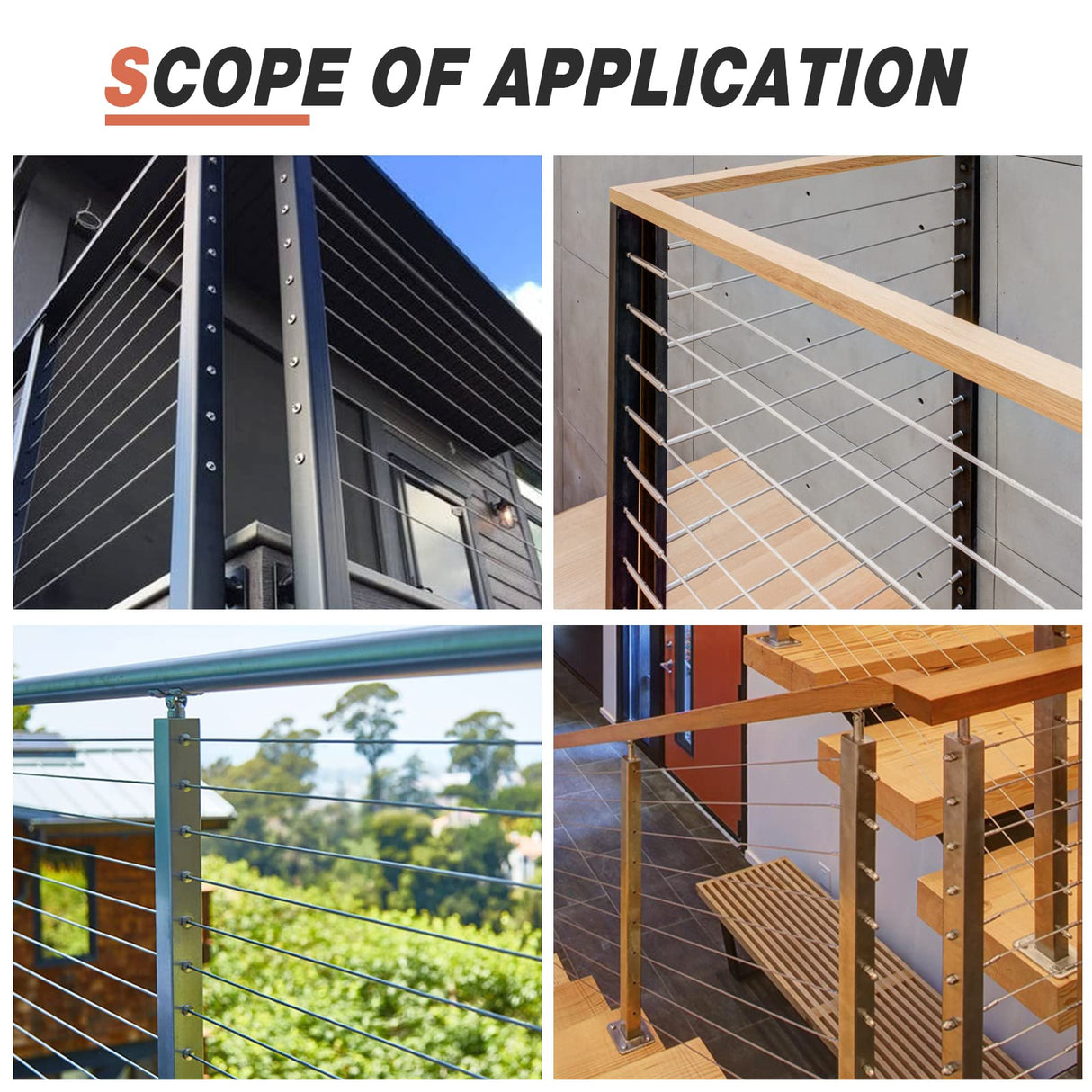 Neitra 30 45 90 Angled Drill Guide Jig for Cable Railing Lag Screw Kit Wood Post, Drilling Degree Angle and Straight Holes, Durable All Metal for Deck Stair Handrail Neitra