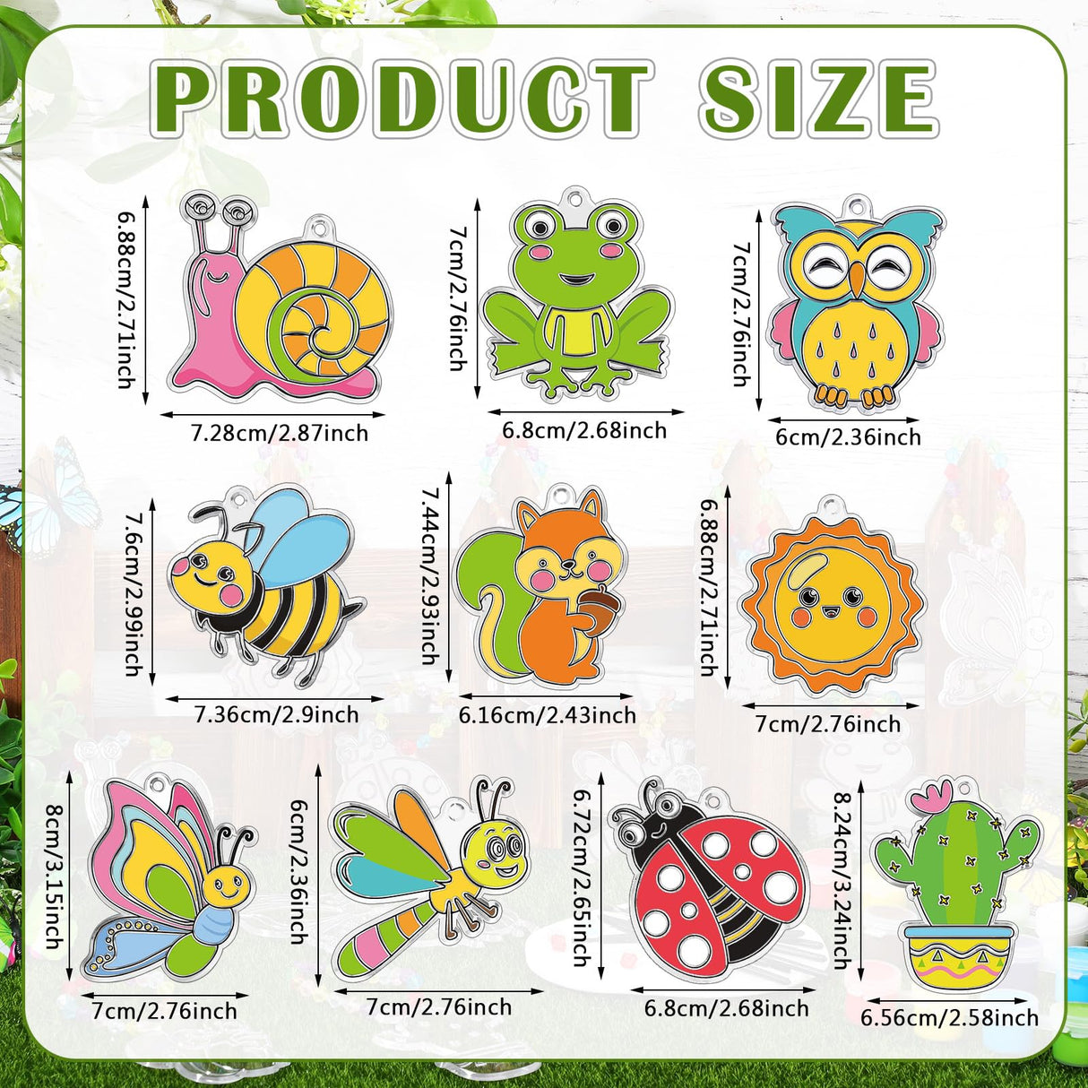 WinnerWhy 30 Sets Suncatchers Window Art Kits, DIY Sun Catchers Bulk Crafts Paint Your Own Window Ornaments for Boys Girls Classroom Home Party Birthday Activity Decor (Vibrant Style) WinnerWhy