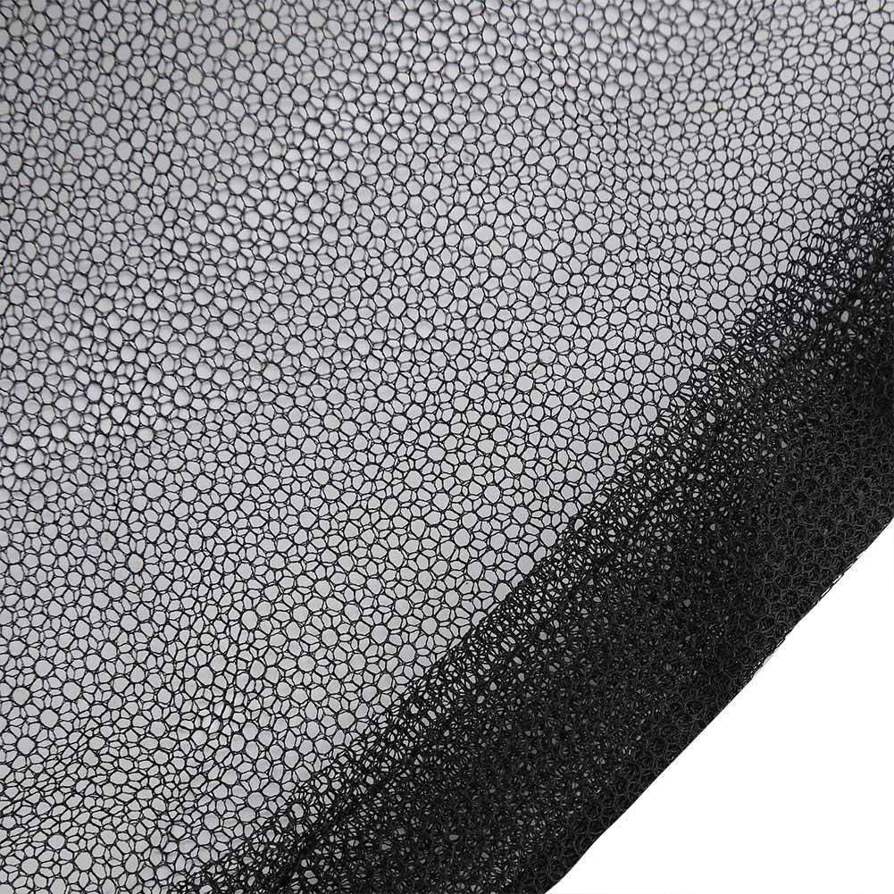 Comtelek Elegant Bed Canopy Mosquito Net Set, Four Corner Post Curtains, Stick Hook &Profession Rope, Screen Netting, Full/Queen/King/Black Comtelek