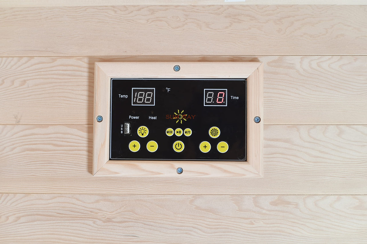 Eagle 2 Person Outdoor Traditional Sauna Generic