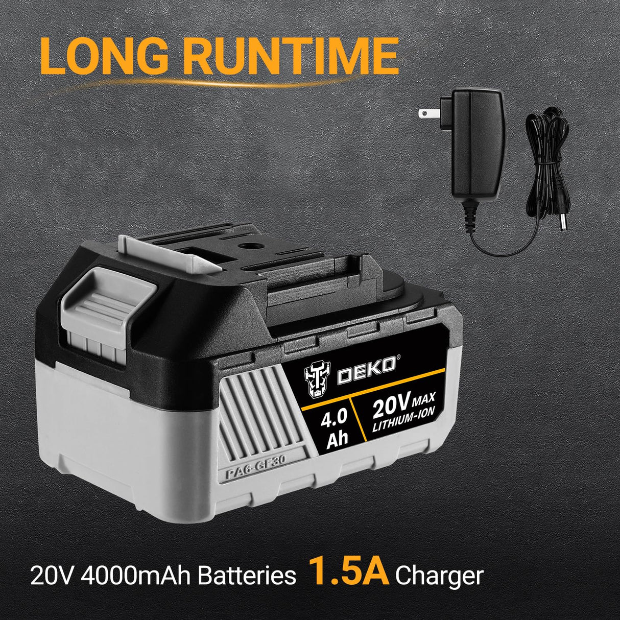 DEKOPRO 20V Cordless Circular Saw, 6-1/2-Inch Blade, 4500 RPM Circular Saw Cordless DEKOPRO