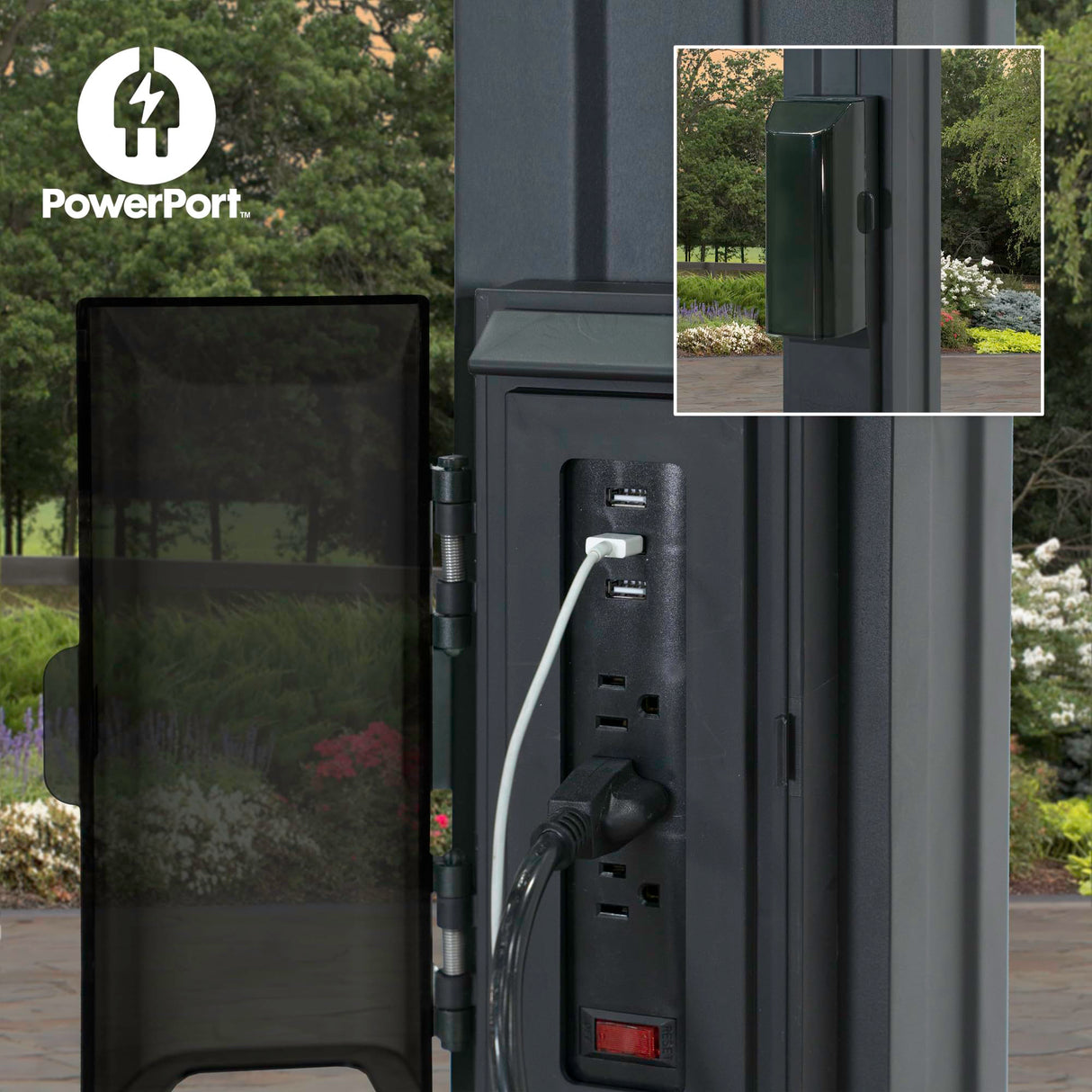 Backyard Discovery Stratford 12' x 10' Traditional Galvanized Steel Pergola Kit with Shade Sail Canopy, Powder-Coated Finish, All-Season Durability, High-Wind Rating for Outdoor Patio, Deck, Garden Backyard Discovery