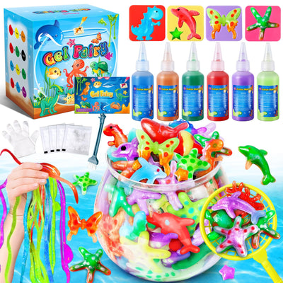 Kacwsoay Magic Water Elf Toy Kit for Kids - Aqua Fairy Water Pets - DIY Squishies Maker Crafts Birthday Gifts for Boys and Girls