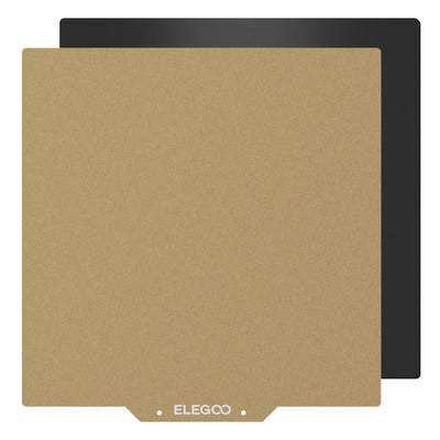 ELEGOO 235x235mm PEI Sheet Magnetic Build Plate, PEI Spring Steel Flexible Platform with Adhesive Bed for Neptune 3 Pro 3D Printer