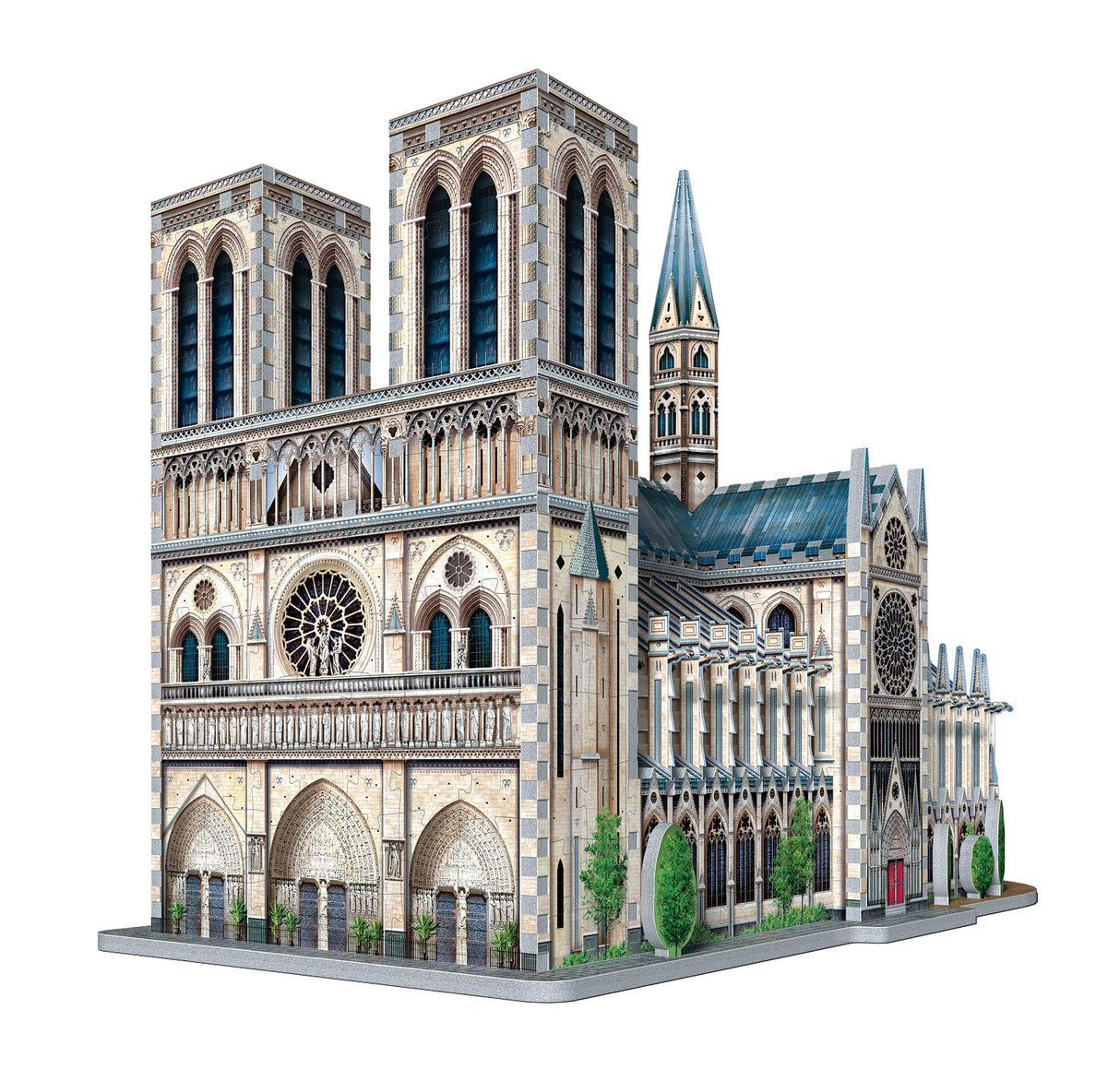 WREBBIT 3D – Notre-Dame de Paris 3D Jigsaw Puzzle - 830 Pieces Wrebbit3D