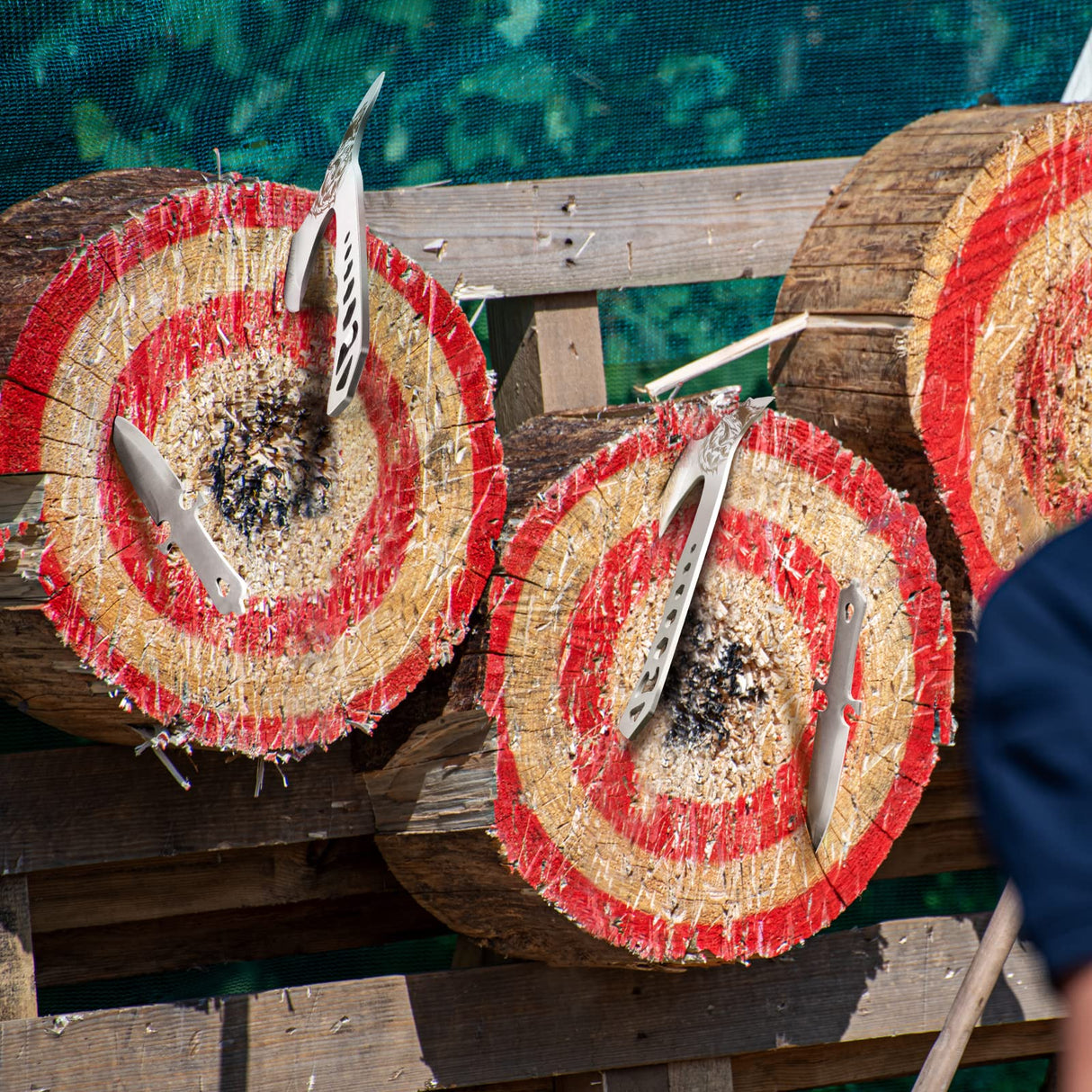 Throwing Stars Throwing Axes and Tomahawks Set with Bottle Opener and Nylon Sheath, 10in Throwing Hatchet Axe for Adults Competition and Recreation OYEAL
