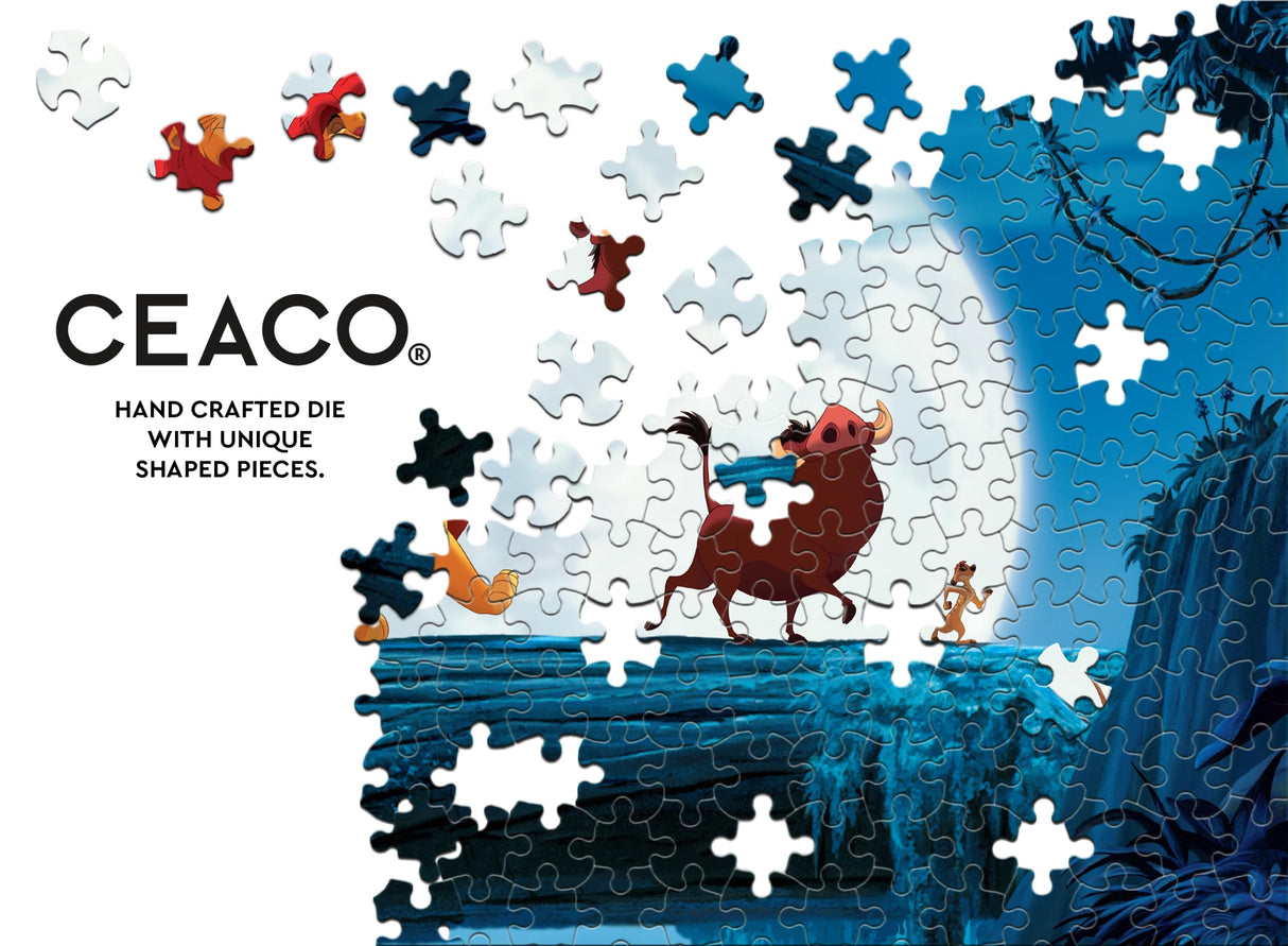 Ceaco - Disney - The Lion King - Glow in The Dark - 100 Piece Jigsaw Puzzle Ceaco