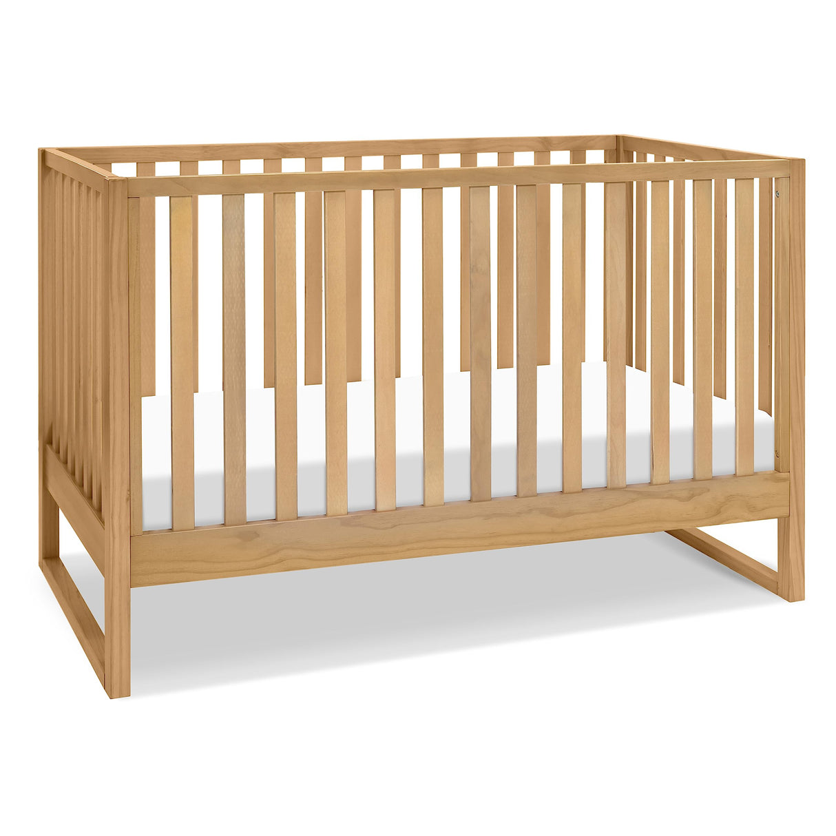 Davinci Hunter 3-in-1 Convertible Crib, Honey, Easy Assemble, Greenguard Gold Certified DaVinci