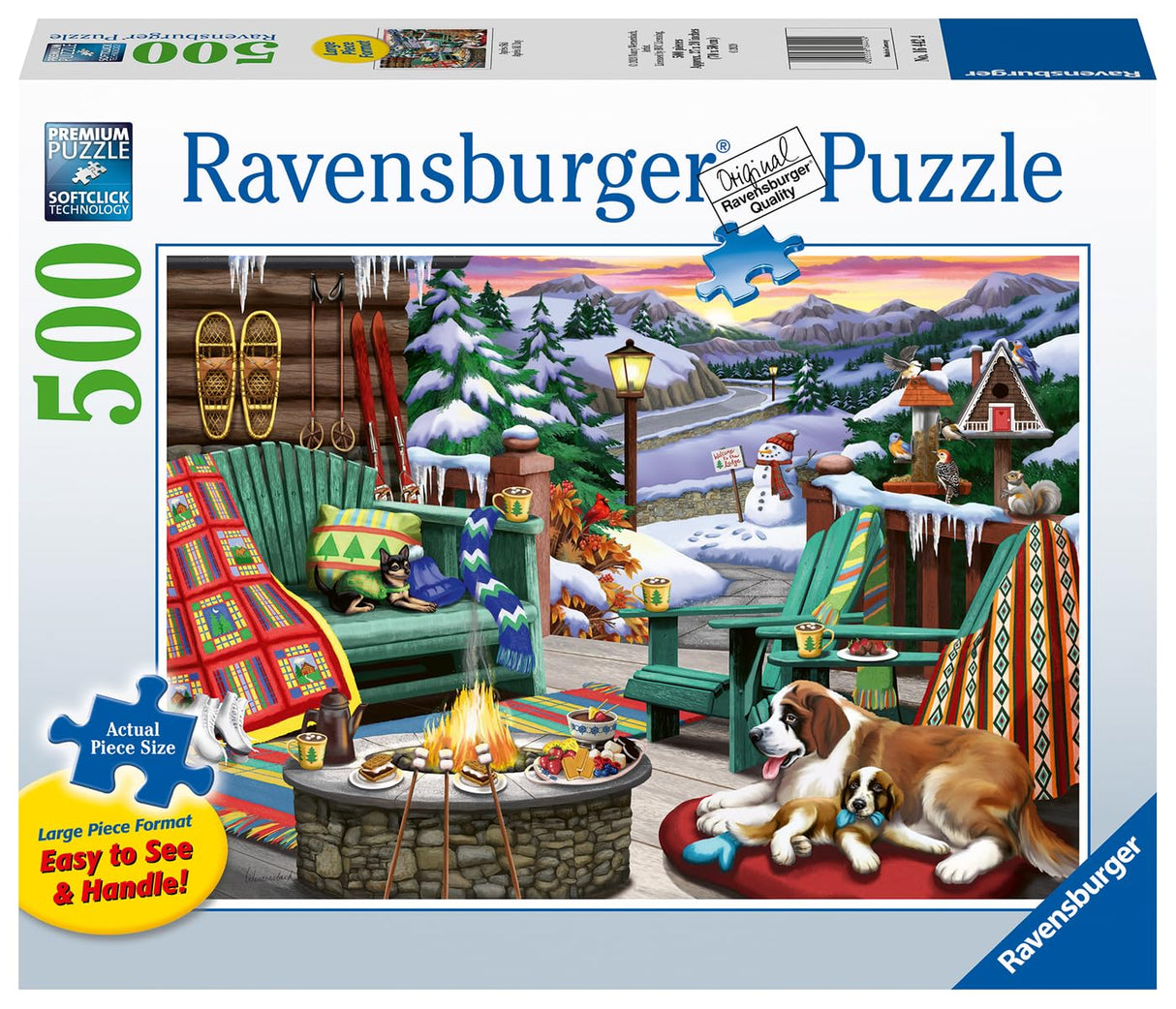 Ravensburger Après All Day Jigsaw Puzzle - 500 Pieces | Large Format | Unique Softclick Interlocking Technology | Perfect for Family Fun and Relaxation | FSC Certified Materials Ravensburger