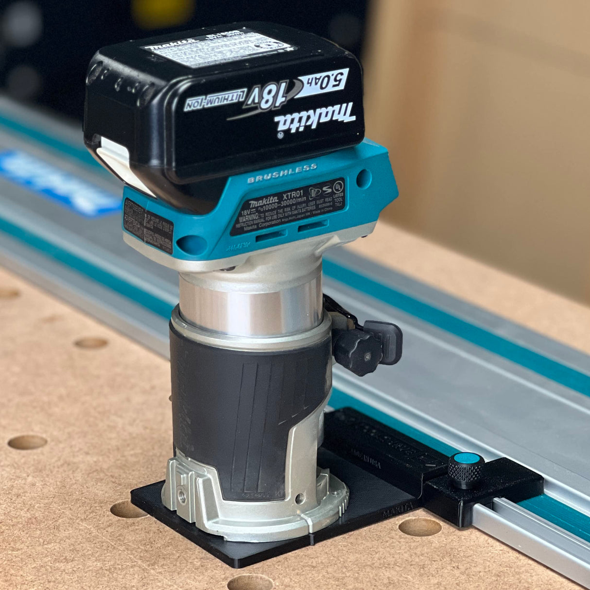 ToolCurve Guide Rail Adapter Compatible with Makita Router - Made in USA ToolCurve