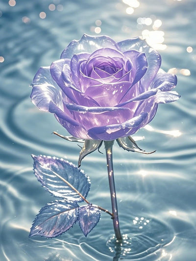 Axquilon Rose Diamond Art Kits for Adults - Diamond Painting Kits for Adults Beginner, DIY 5D Full Drill Gem Art for Home Wall Decor 12x16 inch