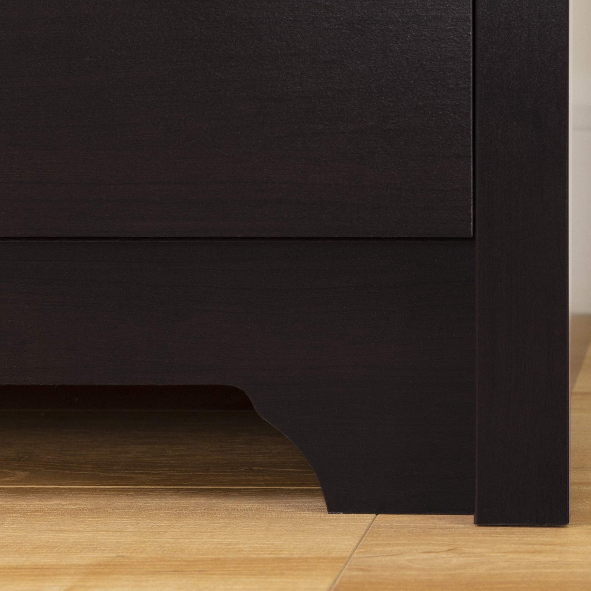 South Shore Vito Collection 5-Drawer Dresser, Chocolate with Matte Nickel Handles South Shore
