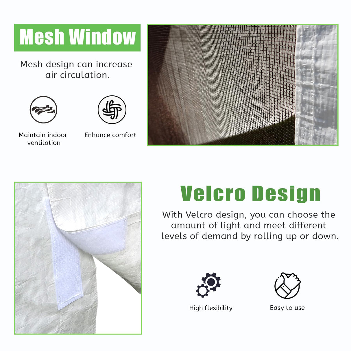 Domi 12’x14’ Gazebo Cover for Hardtop Gazebos, Outdoor Universal Winter Gazebo Cover with Sidewalls and Mesh Windows, All Season Waterproof Enclosed Gazebo Cover, White domi outdoor living