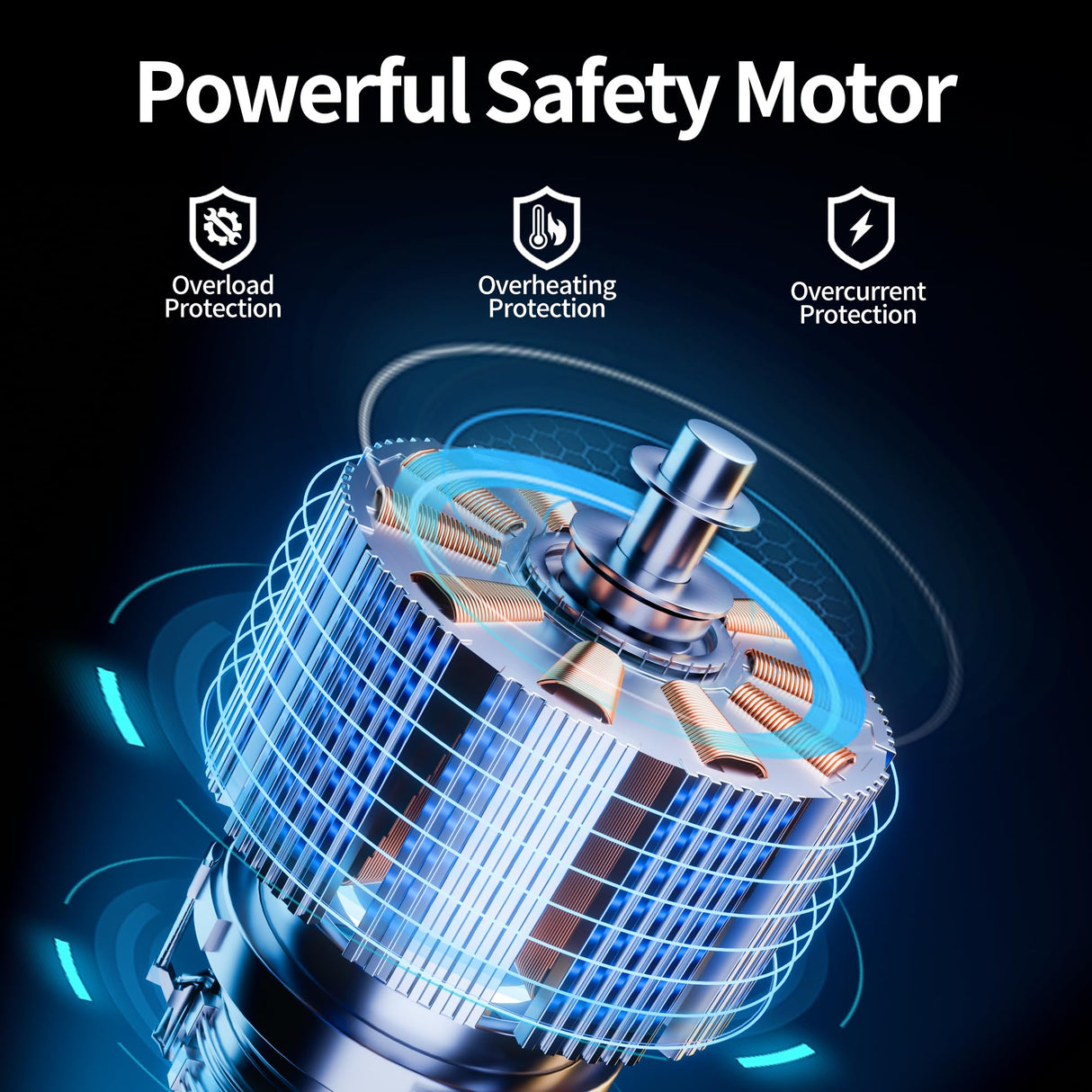 TIQLAB Standing Desk, 47 x 24 inch, Electric Height Adjustable, Black Frame/Black Top, 20001 TIQLAB