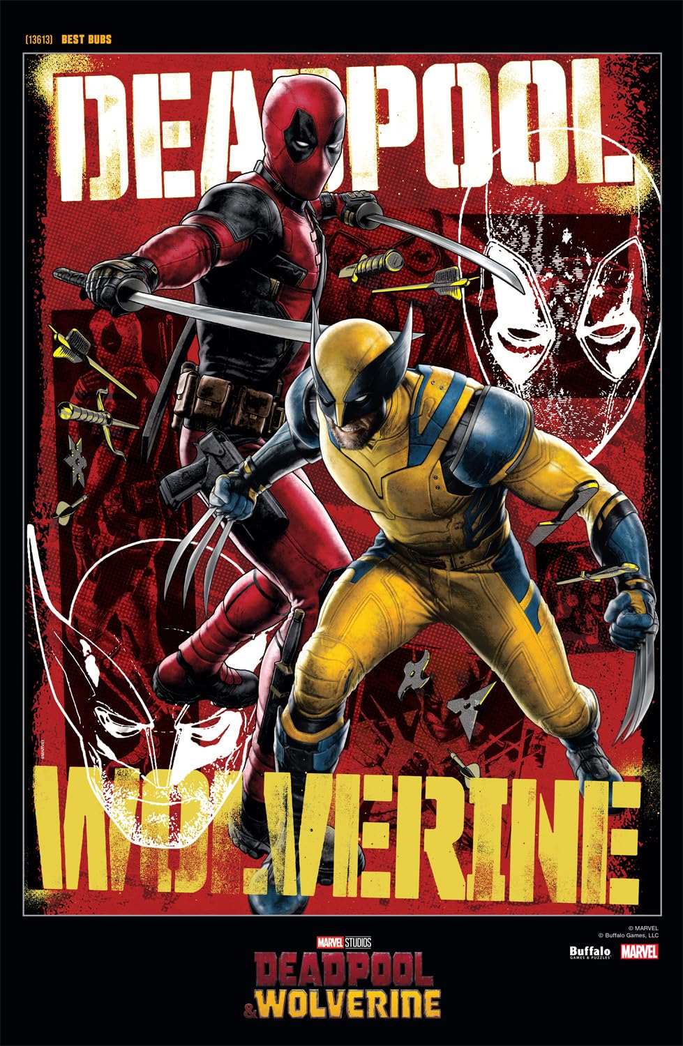 Buffalo Games - Marvel - Best Bubs - 1000 Piece Jigsaw Puzzle for Adults -Challenging Puzzle Perfect for Game Nights - Finished Size is 26.75 x 19.75 Buffalo Games