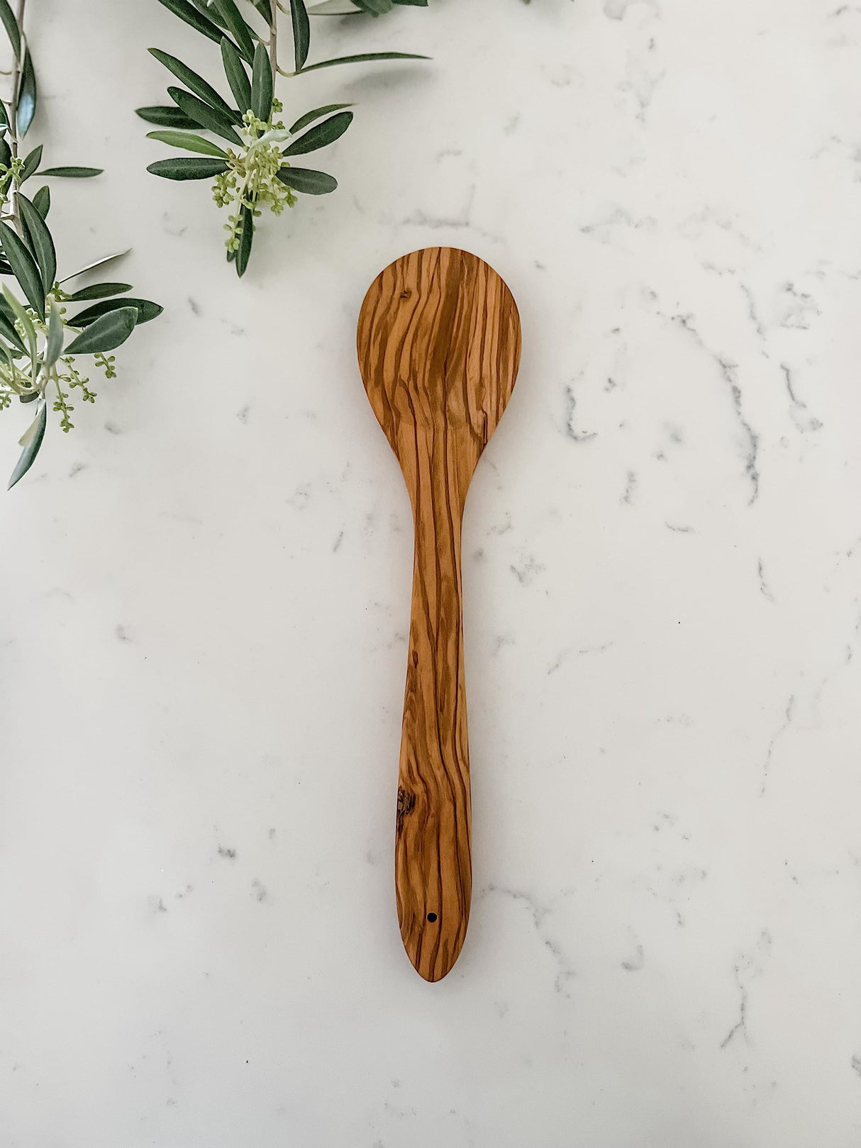 Cilio Toscana Olivewood 3-Piece Utensil Set, Includes Perforated Spatula, Stirring Spoon, Cooking Spoon, Natural Cilio