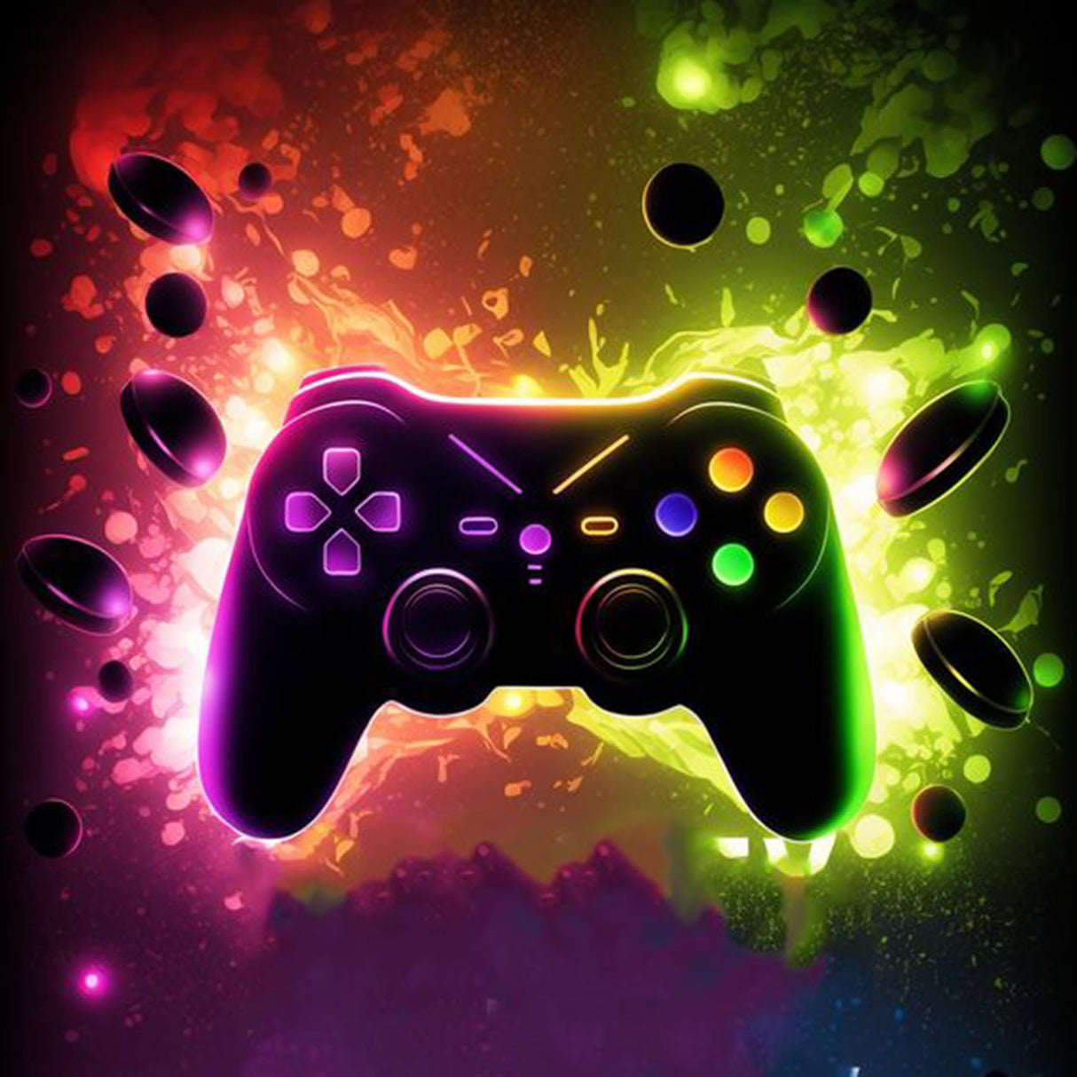 5D DIY Diamond Art Painting 16x16 inches for Adults, Full Round Drill Rhinestone Embroidery for Wall Decoration Generic