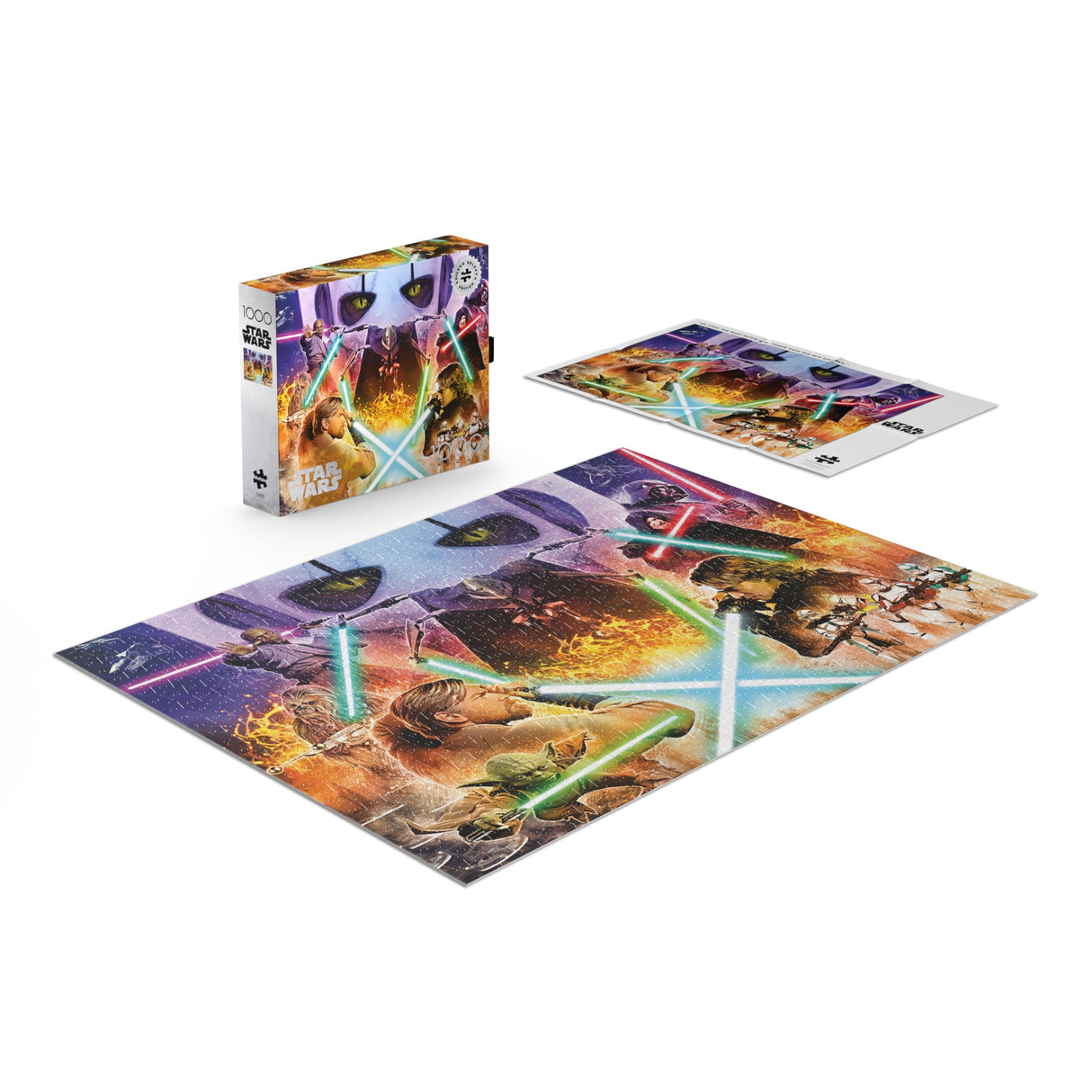 Buffalo Games - Silver Select - Star Wars - If You’re not with me, Then You’re My Enemy. - 1000 Piece Jigsaw Puzzle for Adults -Challenging Puzzle Perfect for Game Nights - Size is 26.75 x 19.75 Buffalo Games
