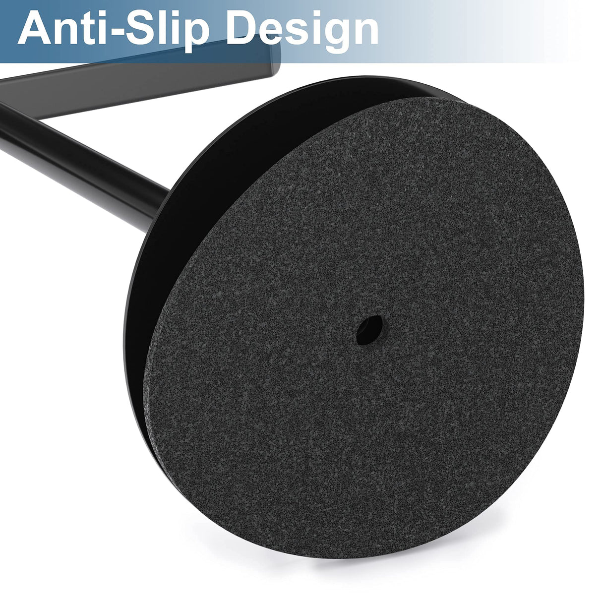 Towel Rack T-Shape Hand Holder for Bathroom,Headband and Lightweight Bathroom Racks,Kitchen Black Holder,Stainless Steel Waterproof Counter Organizer niffgaff