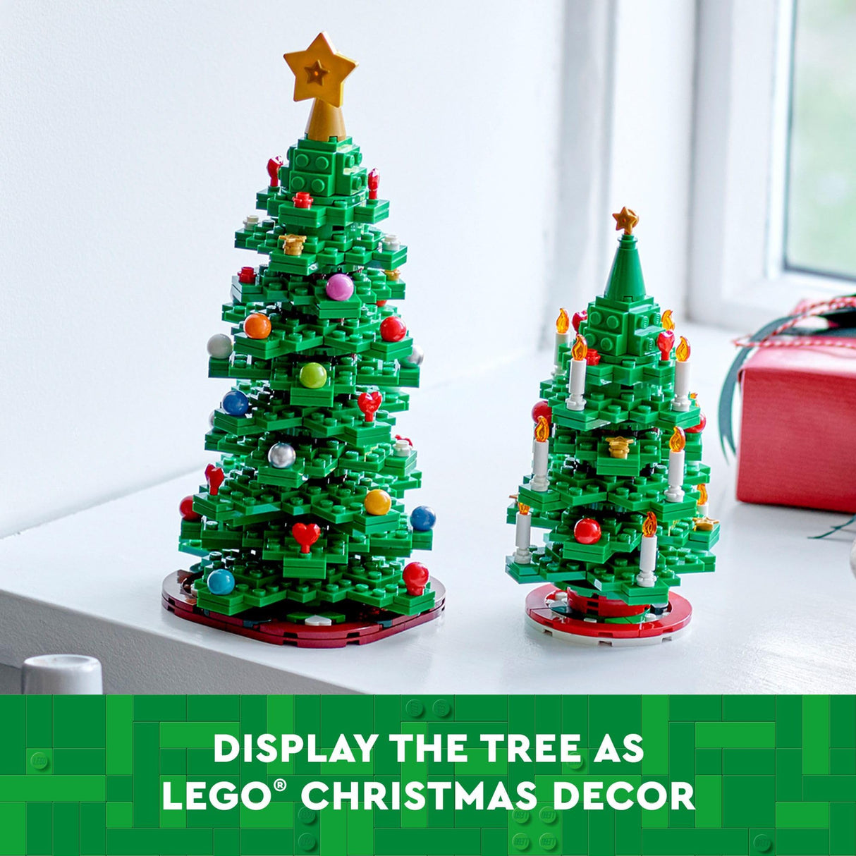 LEGO Christmas Tree - Building Toys for Kids, Boys & Girls, Ages 12+ - Mini Christmas Tree Decorations for Tabletop & Home - Gifts for Boys & Girls - 40573 LEGO