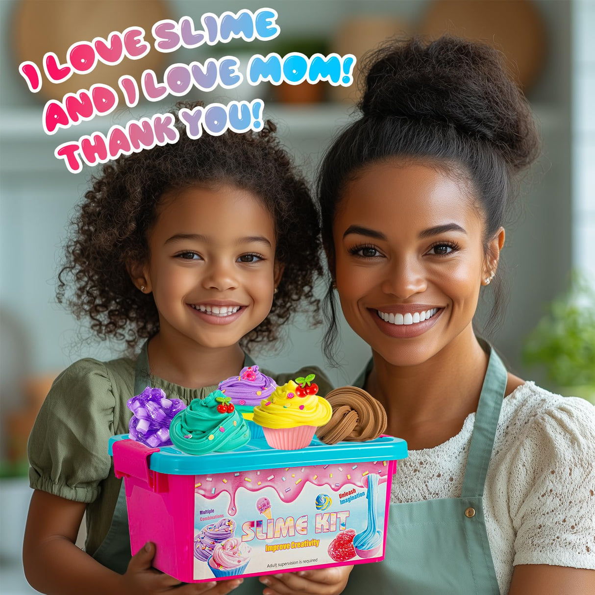 GXYSLM Dazzling Clear Slime Kit, Jumbo DIY Slime Making Kit to Make Sparkling, Crunchy, Jelly, Foam, Glossy Slimes, Inspire Your Creativity to Make Multiple Combinations GXYSLM