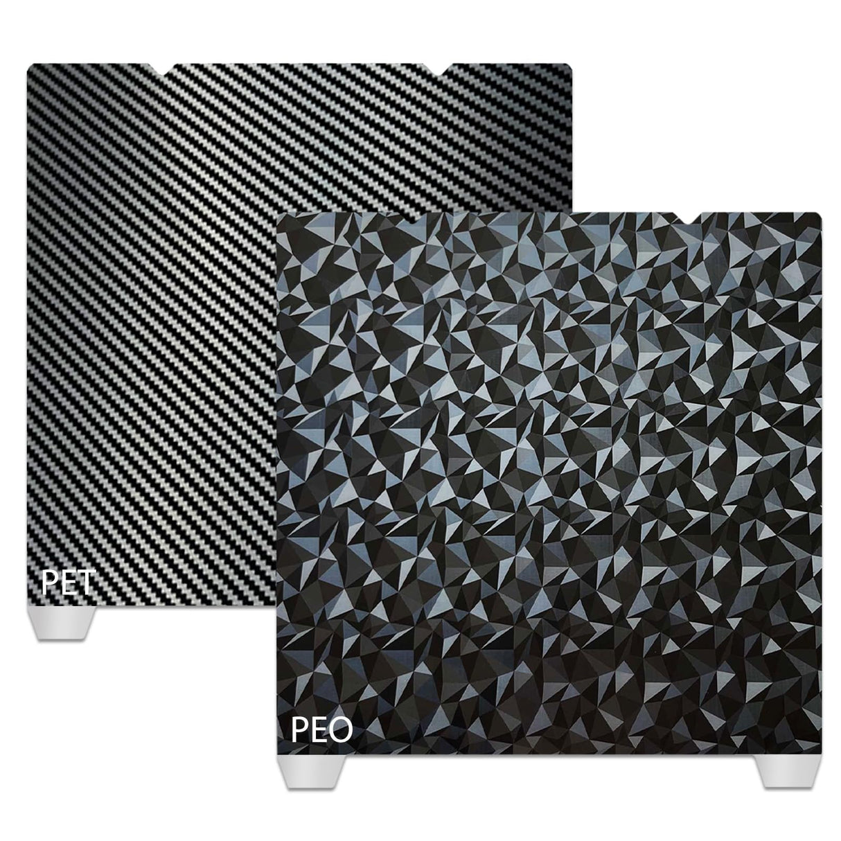 Wefuit 3D Upgraded PEO+PET Sheet 235x235m, Smooth PEO PET Build Plate Spring Steel Print Bed for Creality K1/K1C/Ender 5 S1/Ender 3 S1 Pro/Ender 3 S1/Ender V3 KE/Ender3 V3 SE (Without Magnetic Base) Wefuit